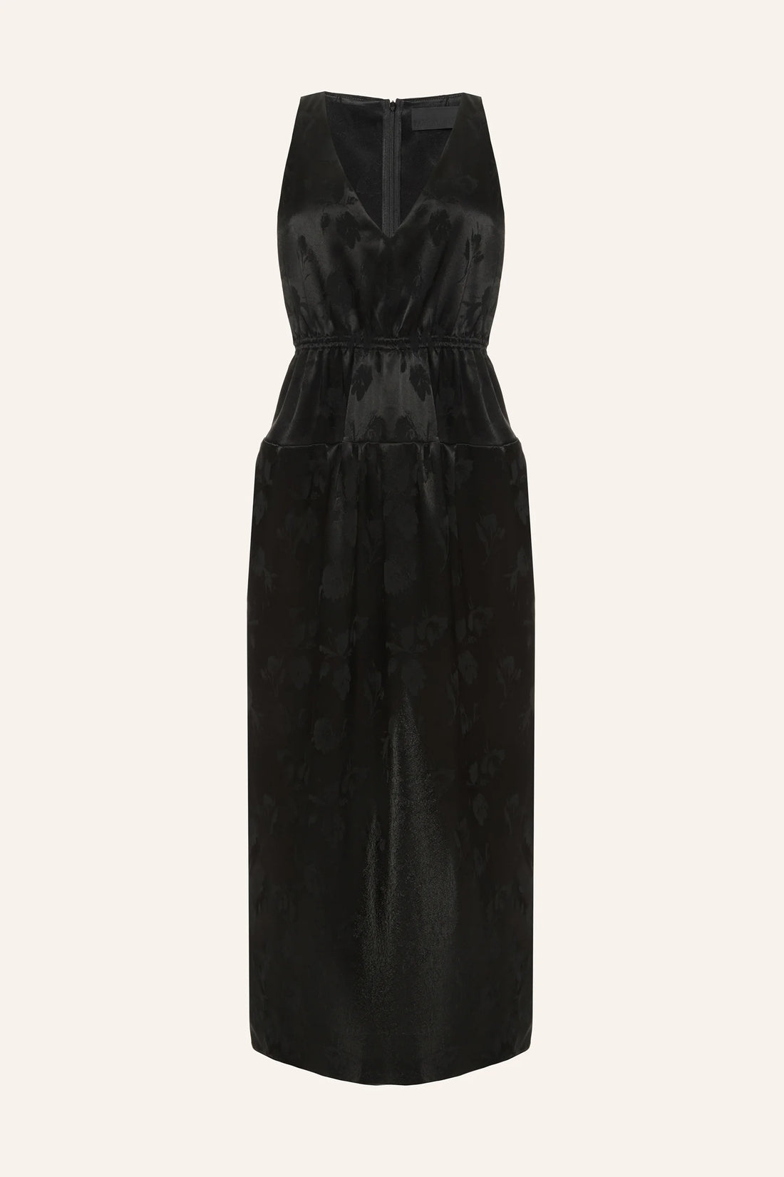 Černé květinové šaty (K.KVIT) , PSS260001