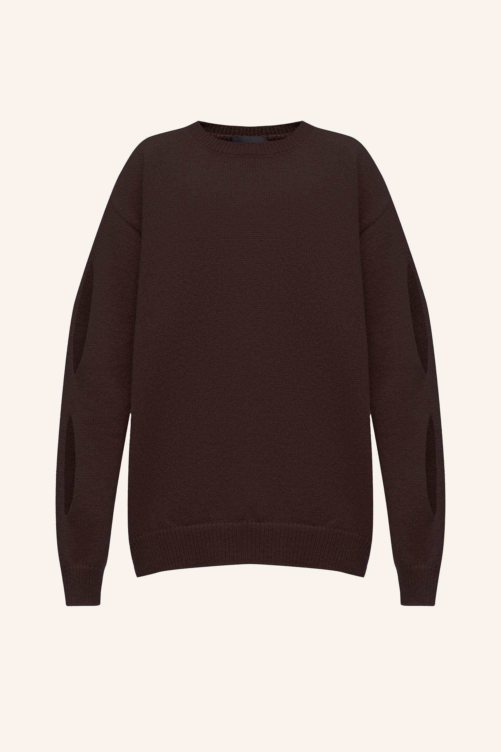 Svetr tmavě hnědá (KaterinaKvit) SAW242505 dark brown