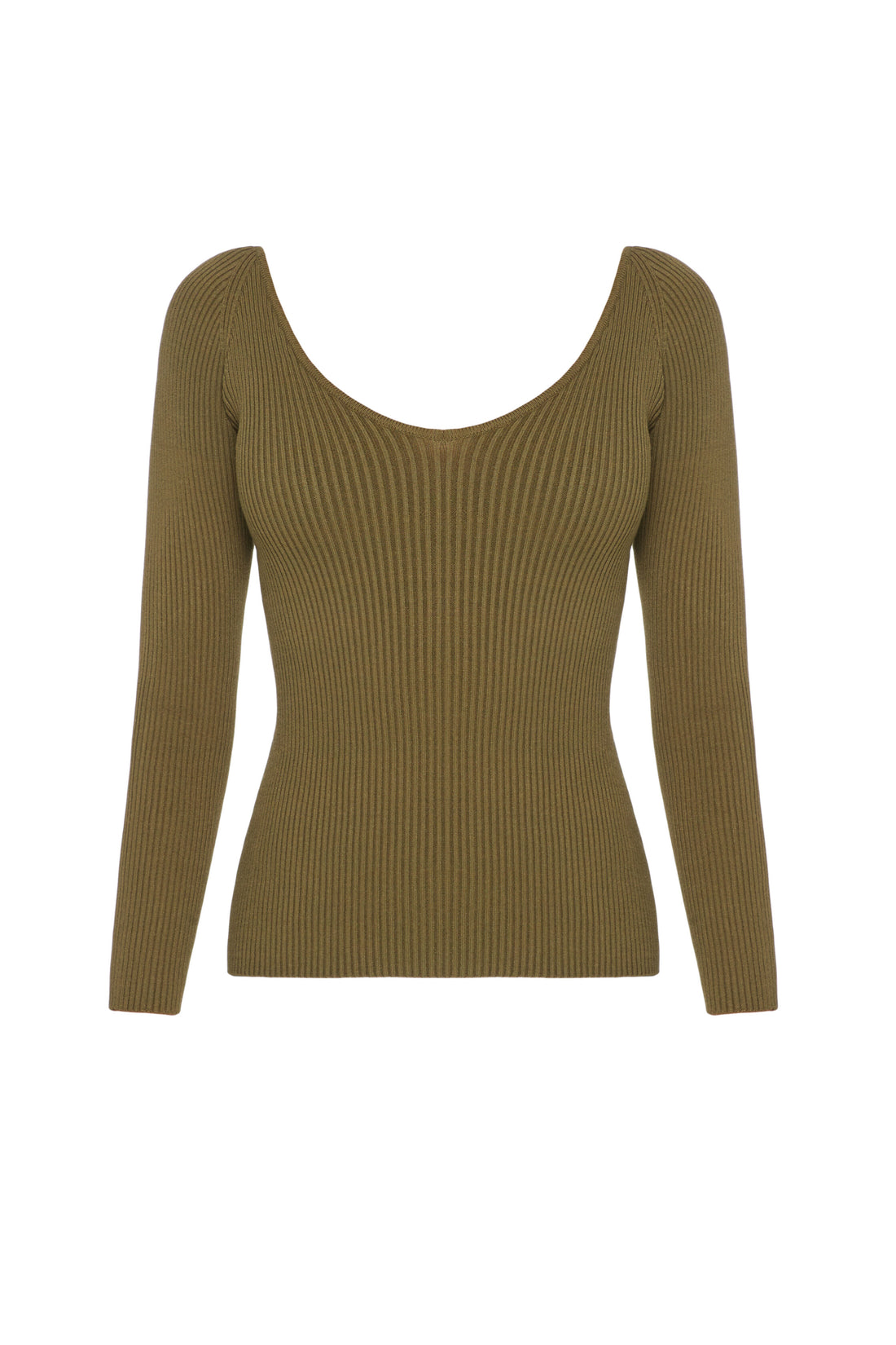 Svetr khaki (0202) longl_04