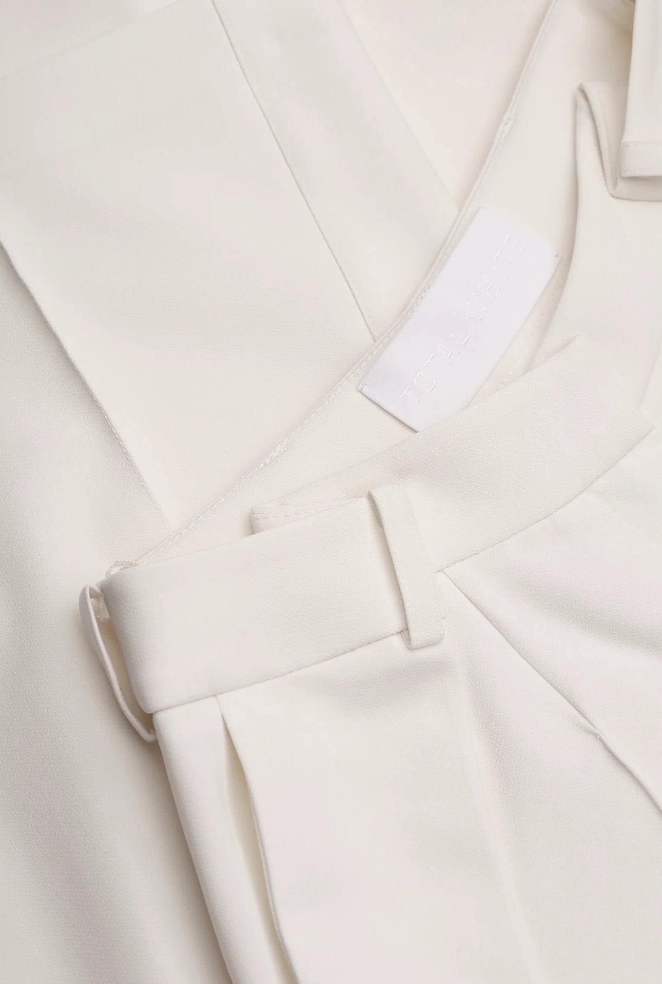 Kalhoty palazzo, (Total White) SS2505