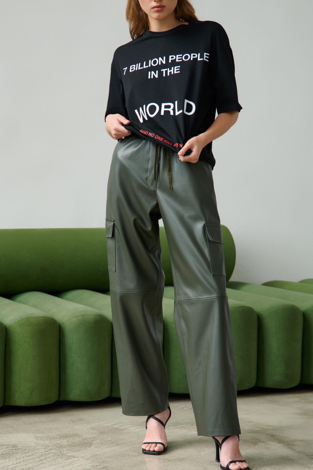 "Fusion" Pants - Khaki (Flo) FFH02