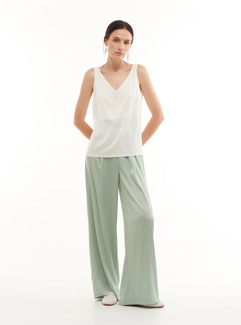 Bílý top CLASSIC, (Mint) 01168
