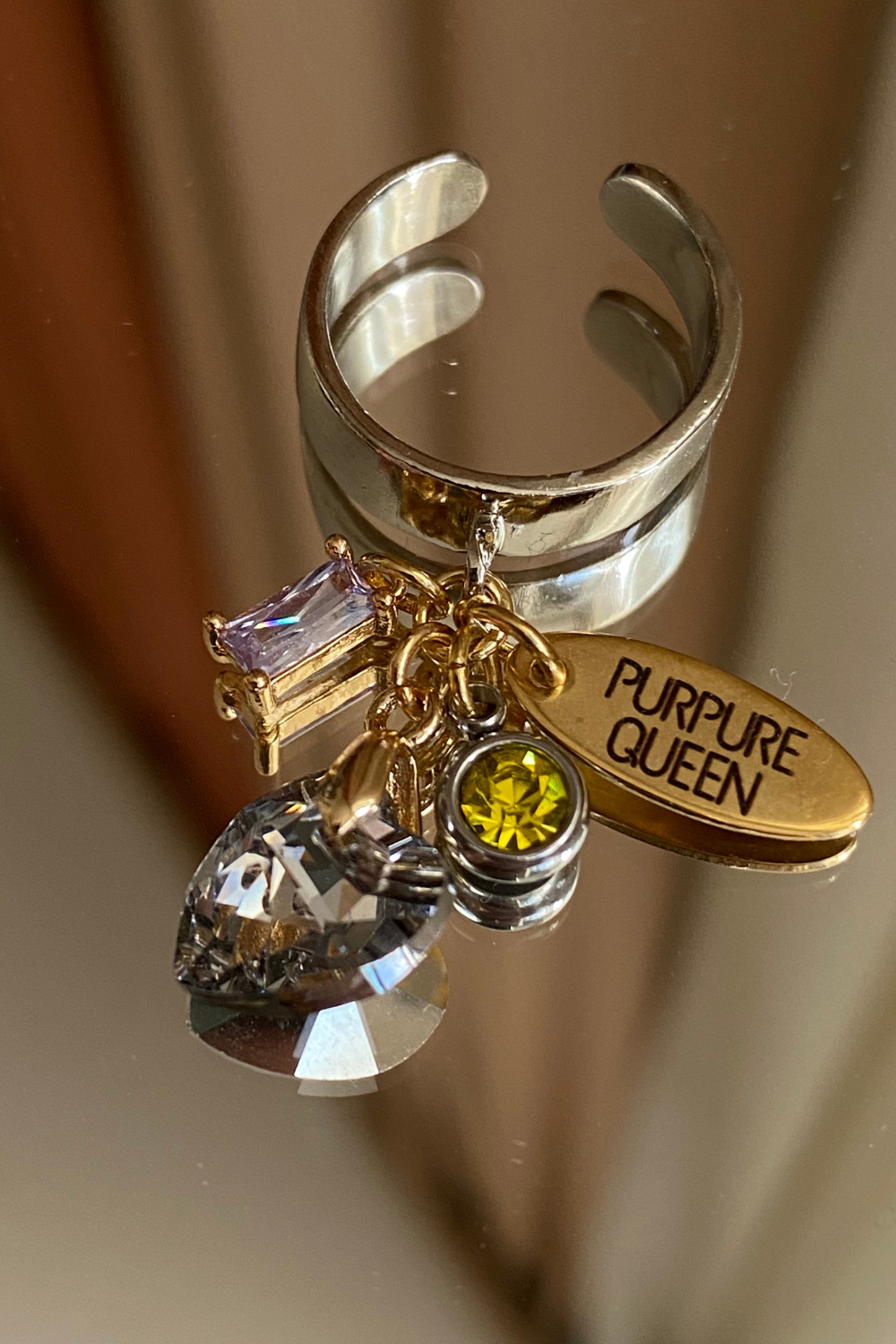 Prsten stříbrný (PURPURE QUEEN) PPQ15