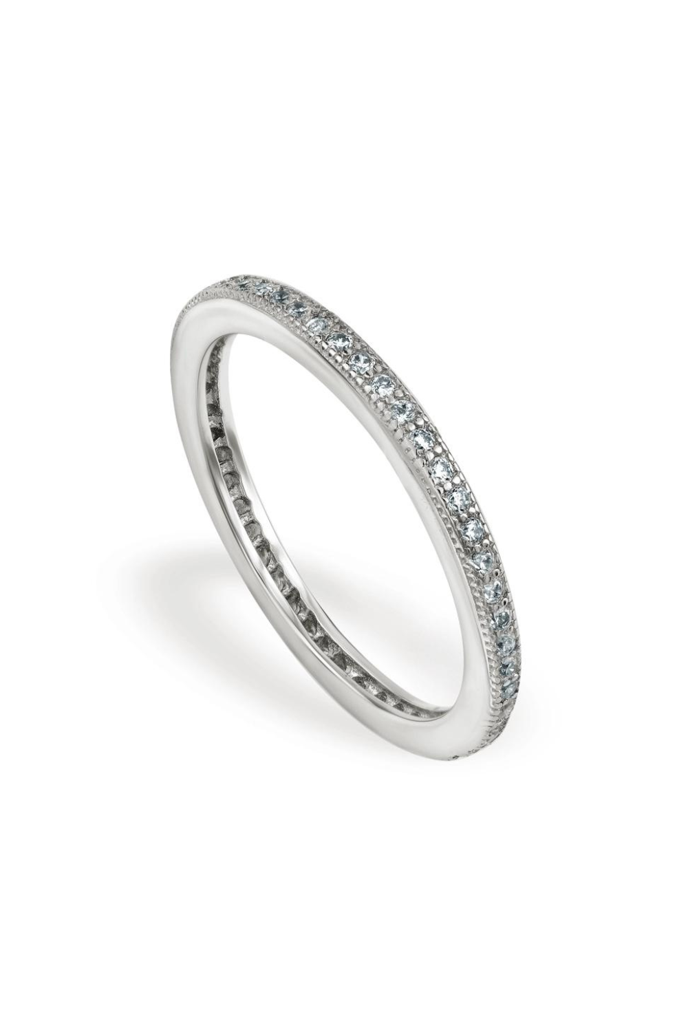 Stříbrný prsten Zářivý prstenec, Vel.55, (SILVERAMO), KK2F201