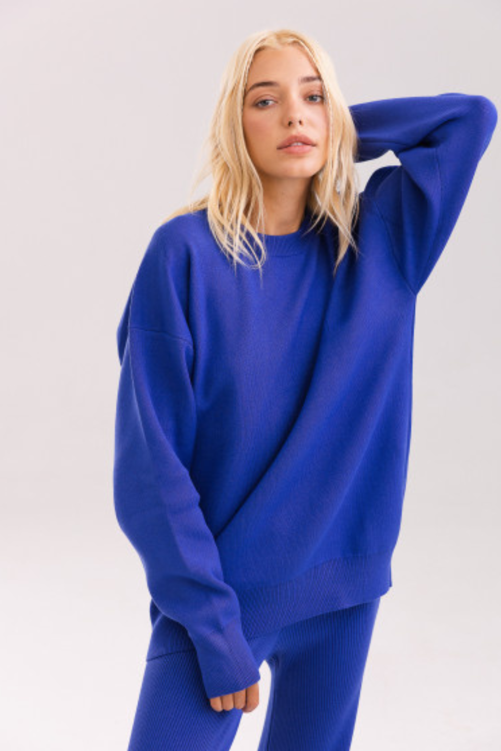 Sweater one-color model - Cities (Adamská) 9058.6