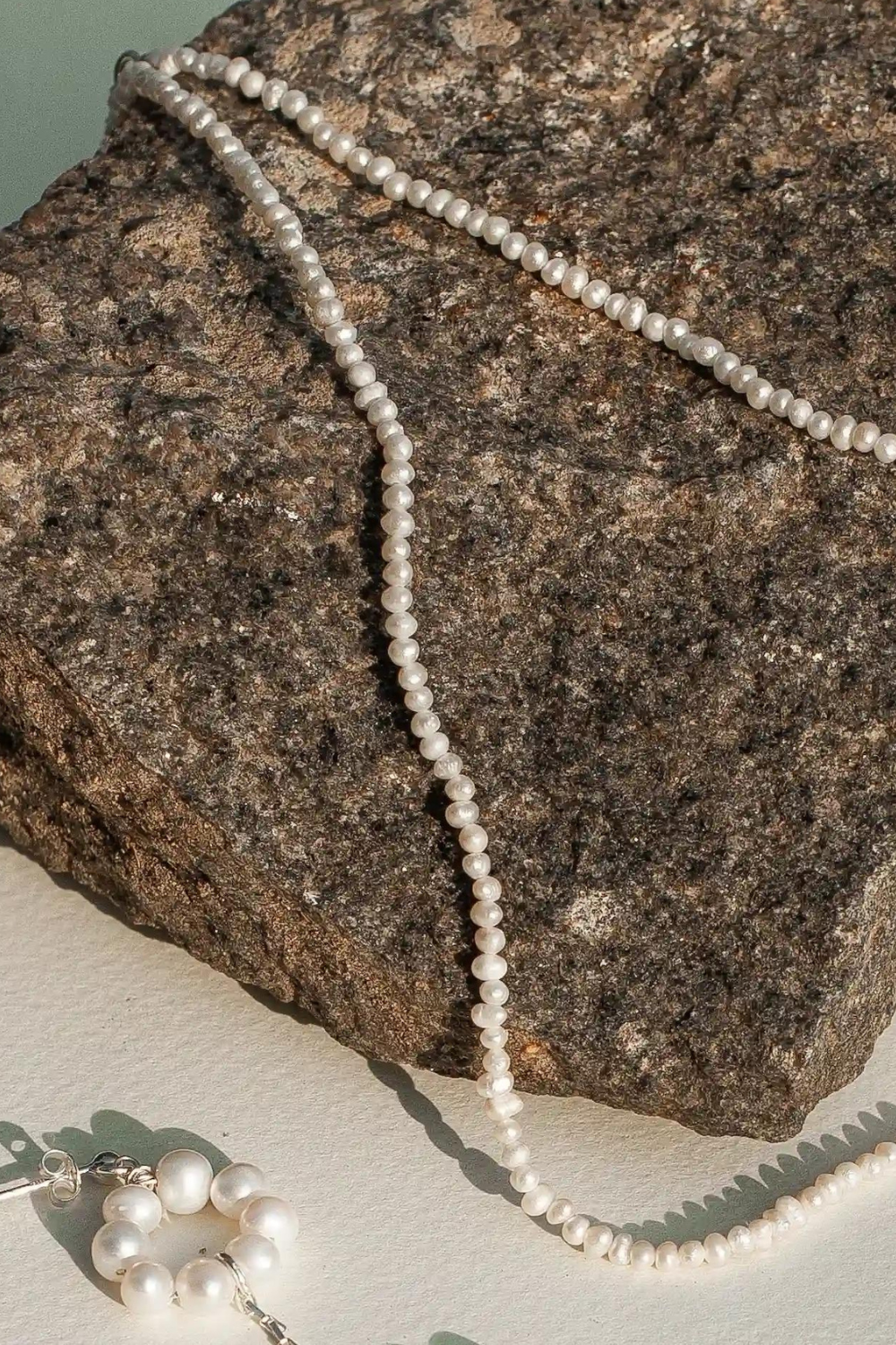 Choker z barokních perel Vita (SilveAmo), K007