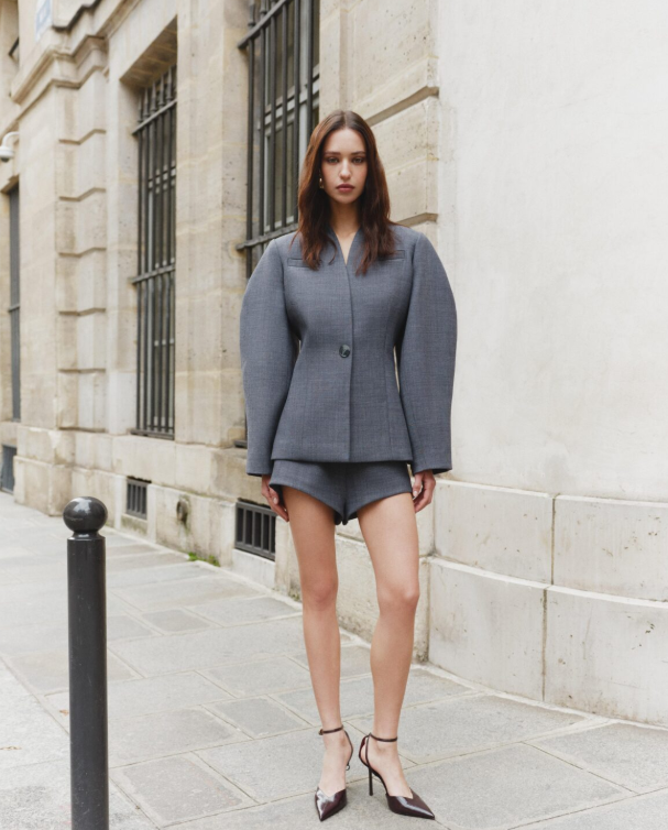 Bunda Margarett v šedé barvě (STASH) , j0116