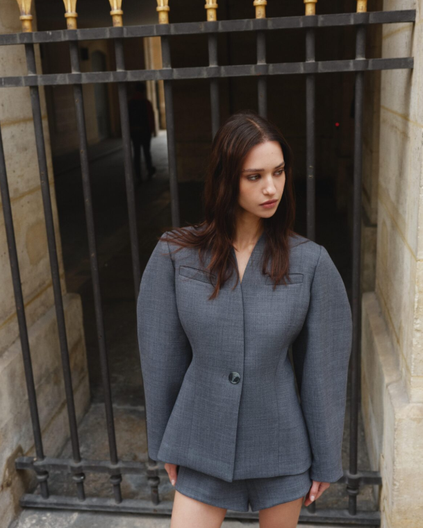 Bunda Margarett v šedé barvě (STASH) , j0116