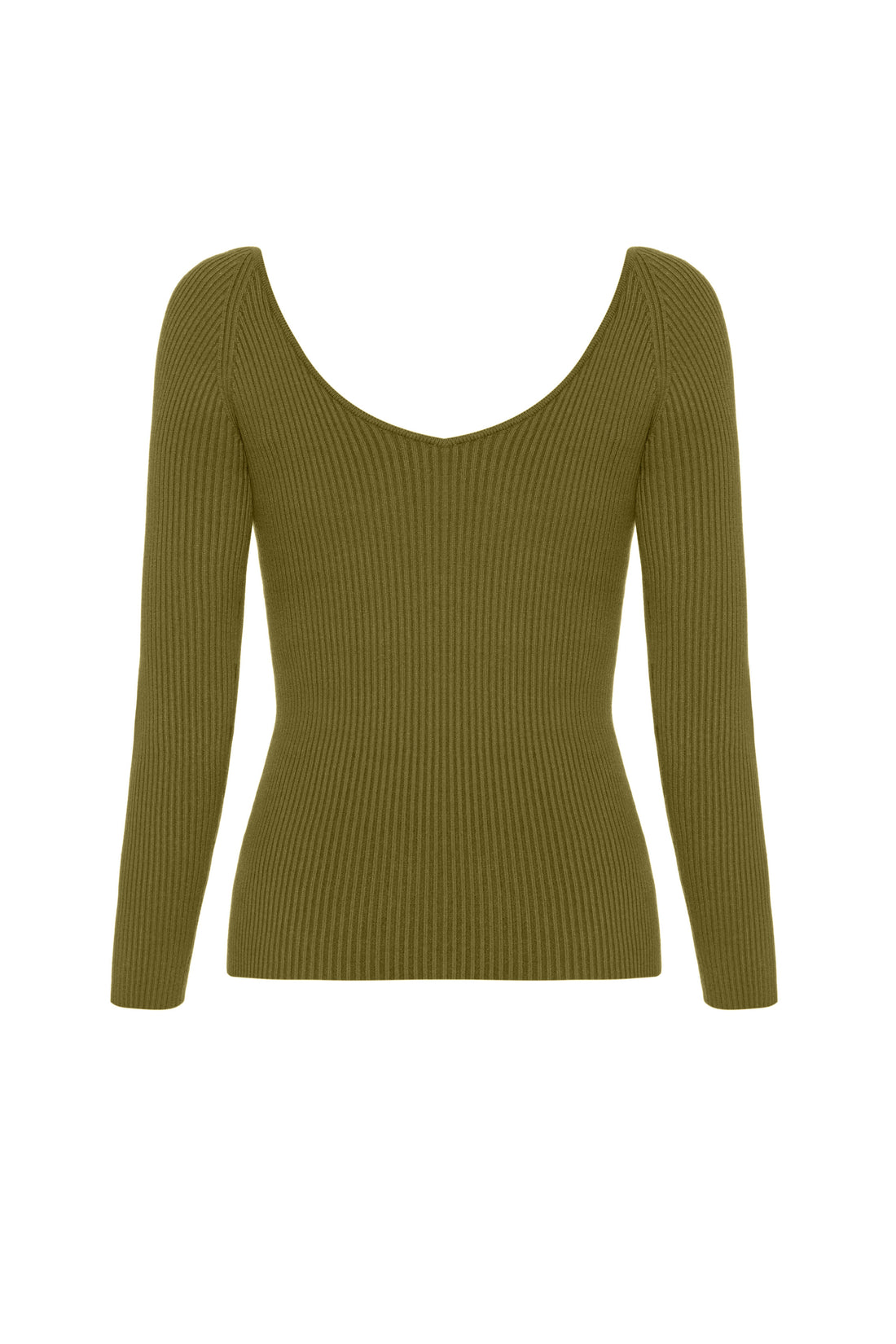 Svetr světlý khaki (0202) longl_03