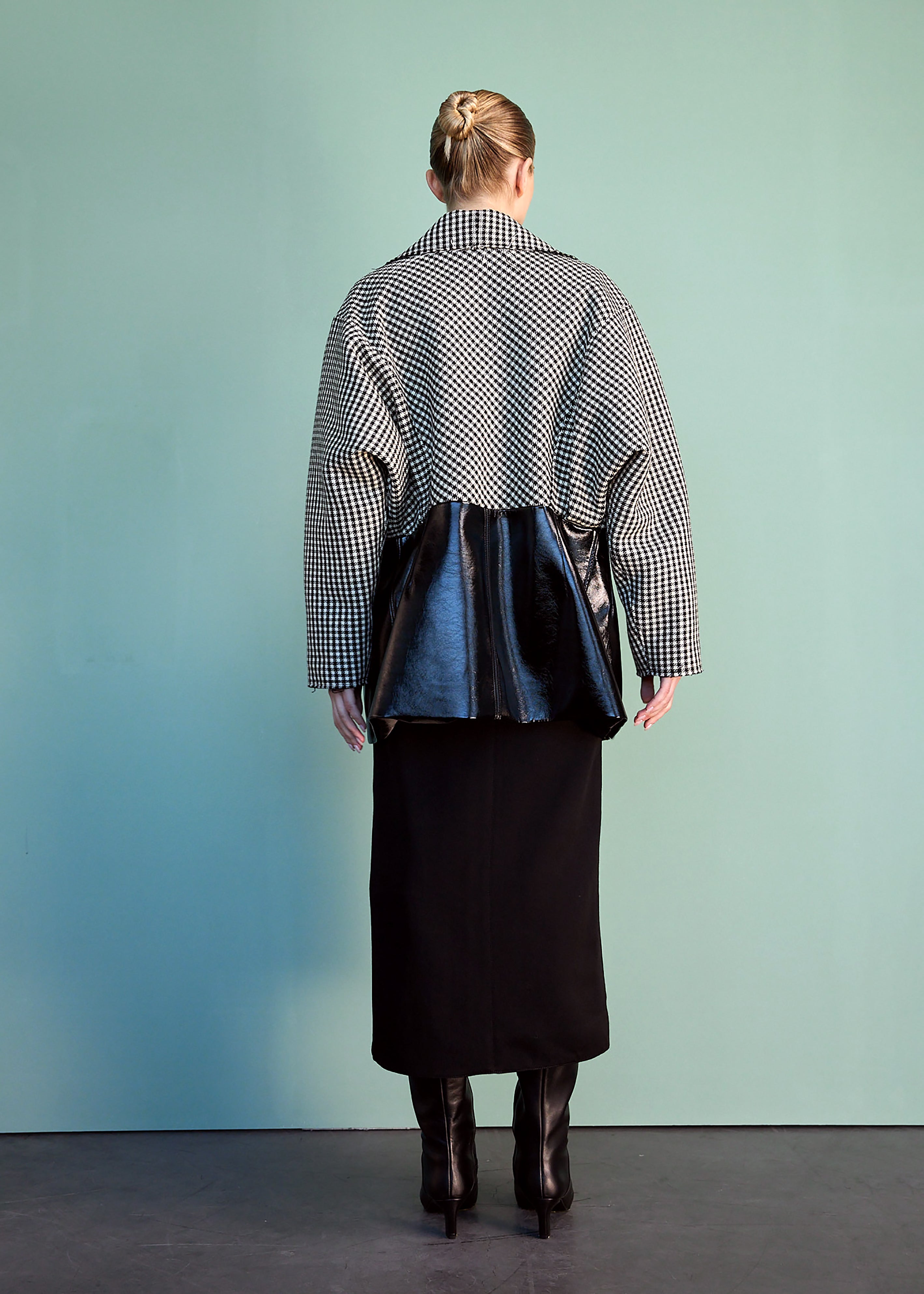 Vintage bomber Rich Black (Kristina Laptso), WOL2581XSSMMLBK
