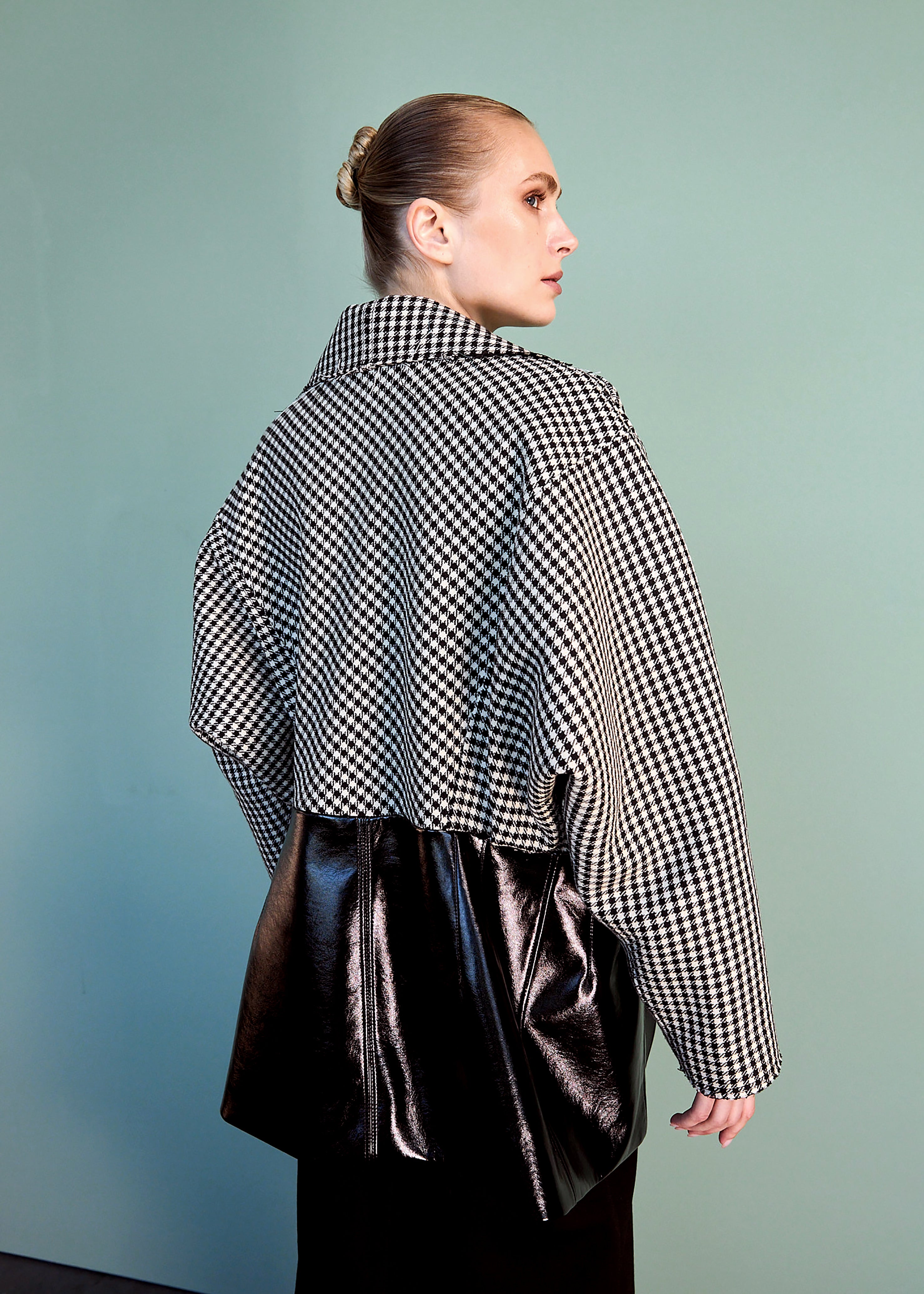 Vintage bomber Rich Black (Kristina Laptso), WOL2581XSSMMLBK