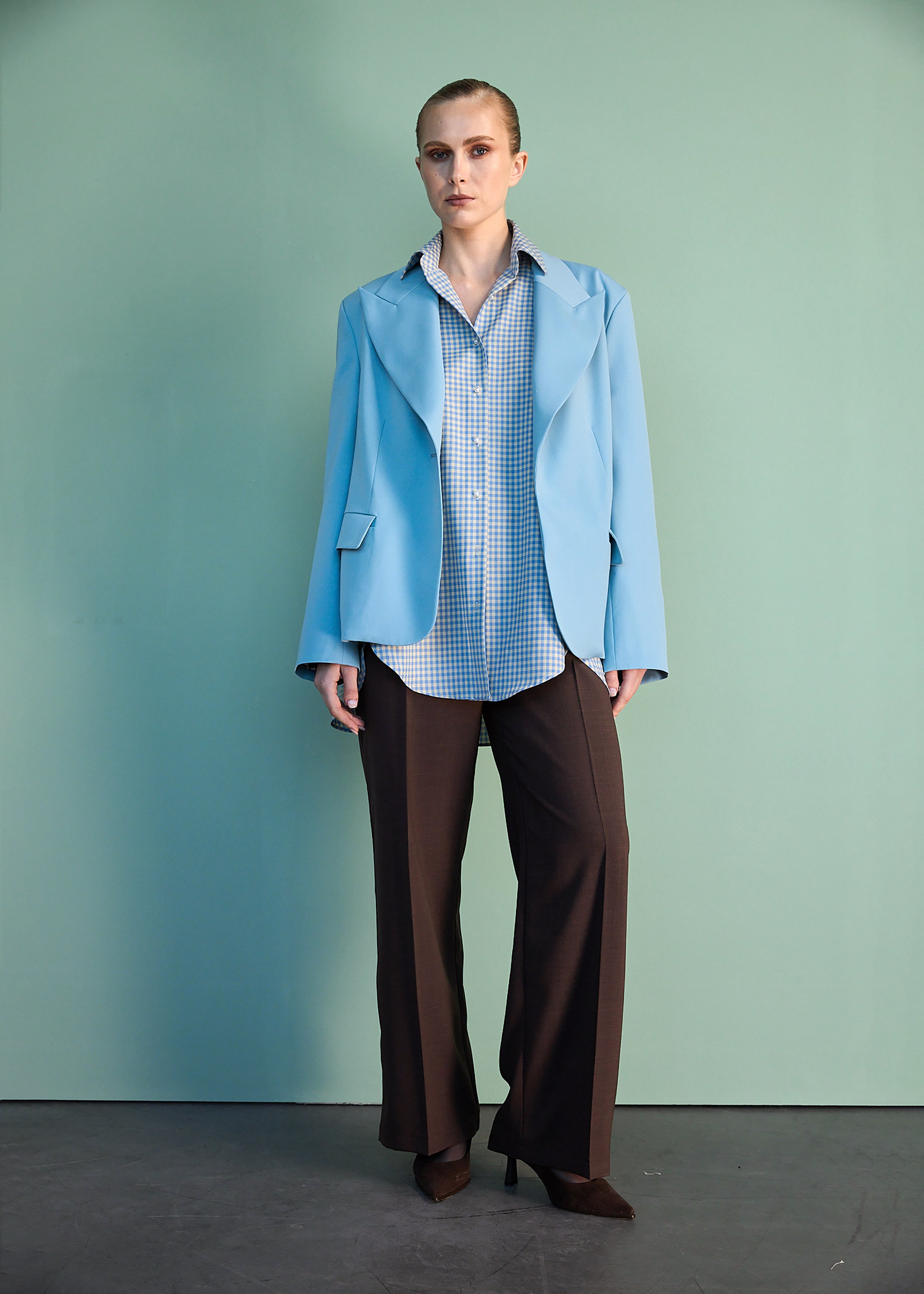 Bunda Vintage Maximus Blue (Kristina Laptso) WOL2578TUBL
