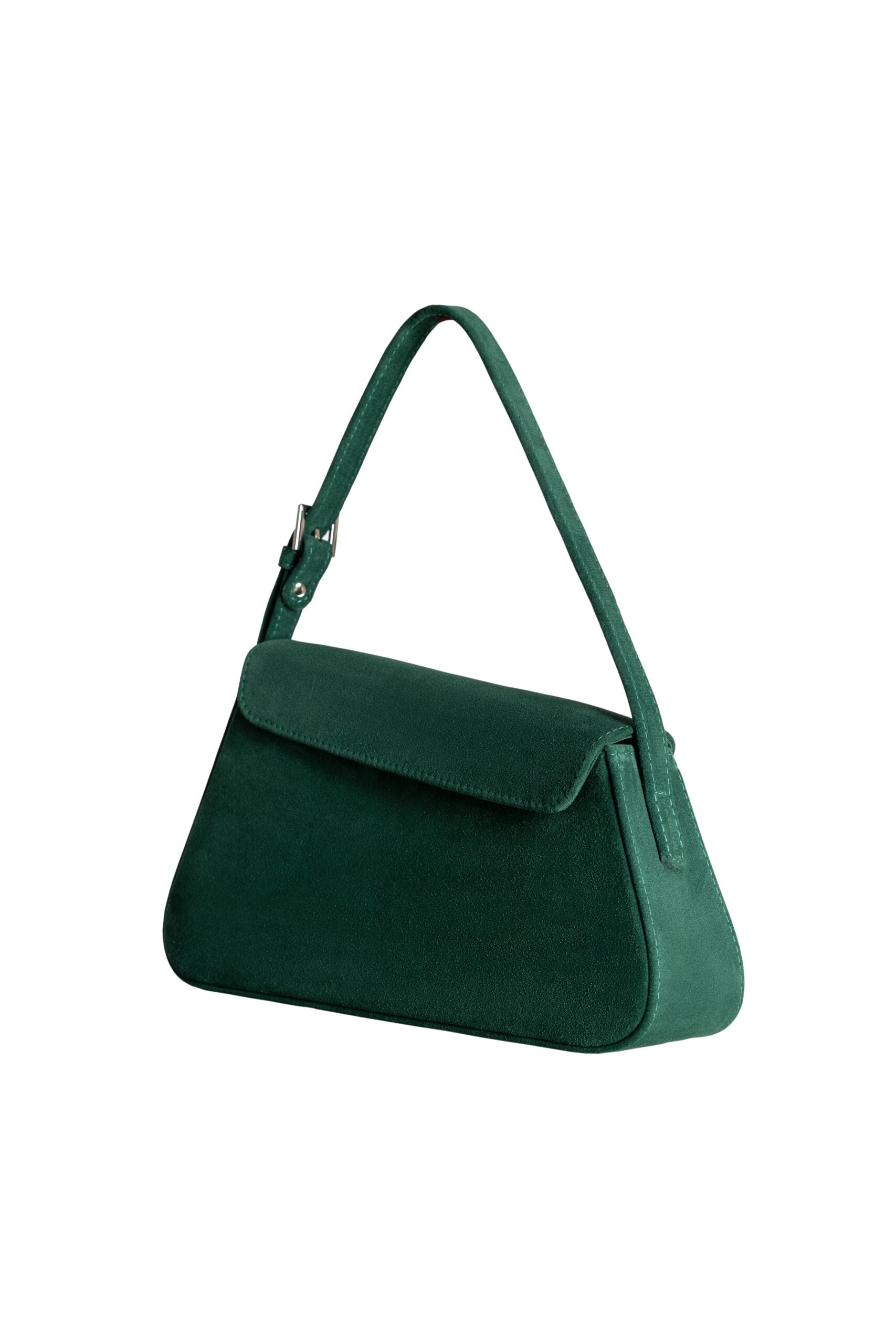 Handbag SUEDE green (Juna) Juna0022