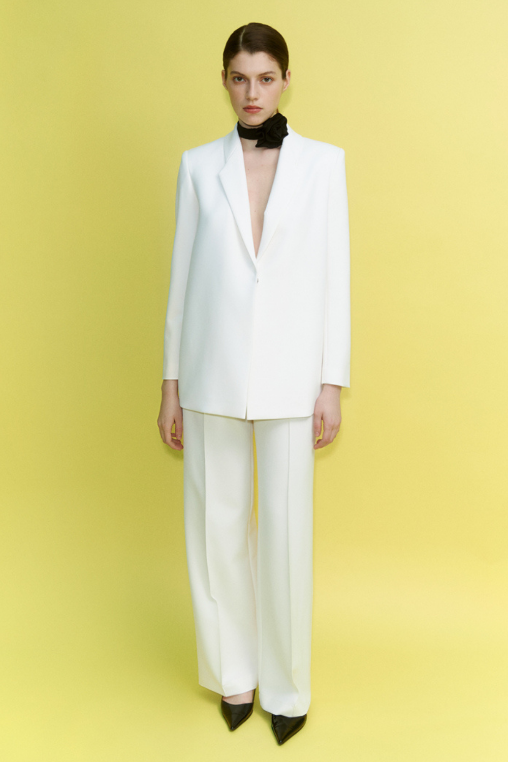Přímá bunda (Total White) FW2001