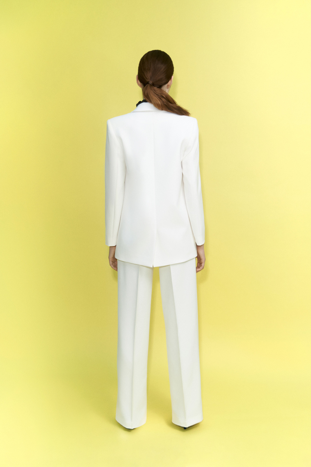 Wide Leg Pants (Total White) ss1902