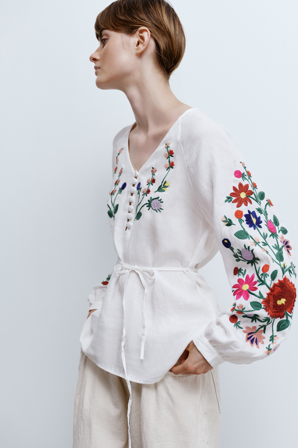 Blůza „Rozmai“ barevná, (Gaptuvalnya), GPTV_AA_1441