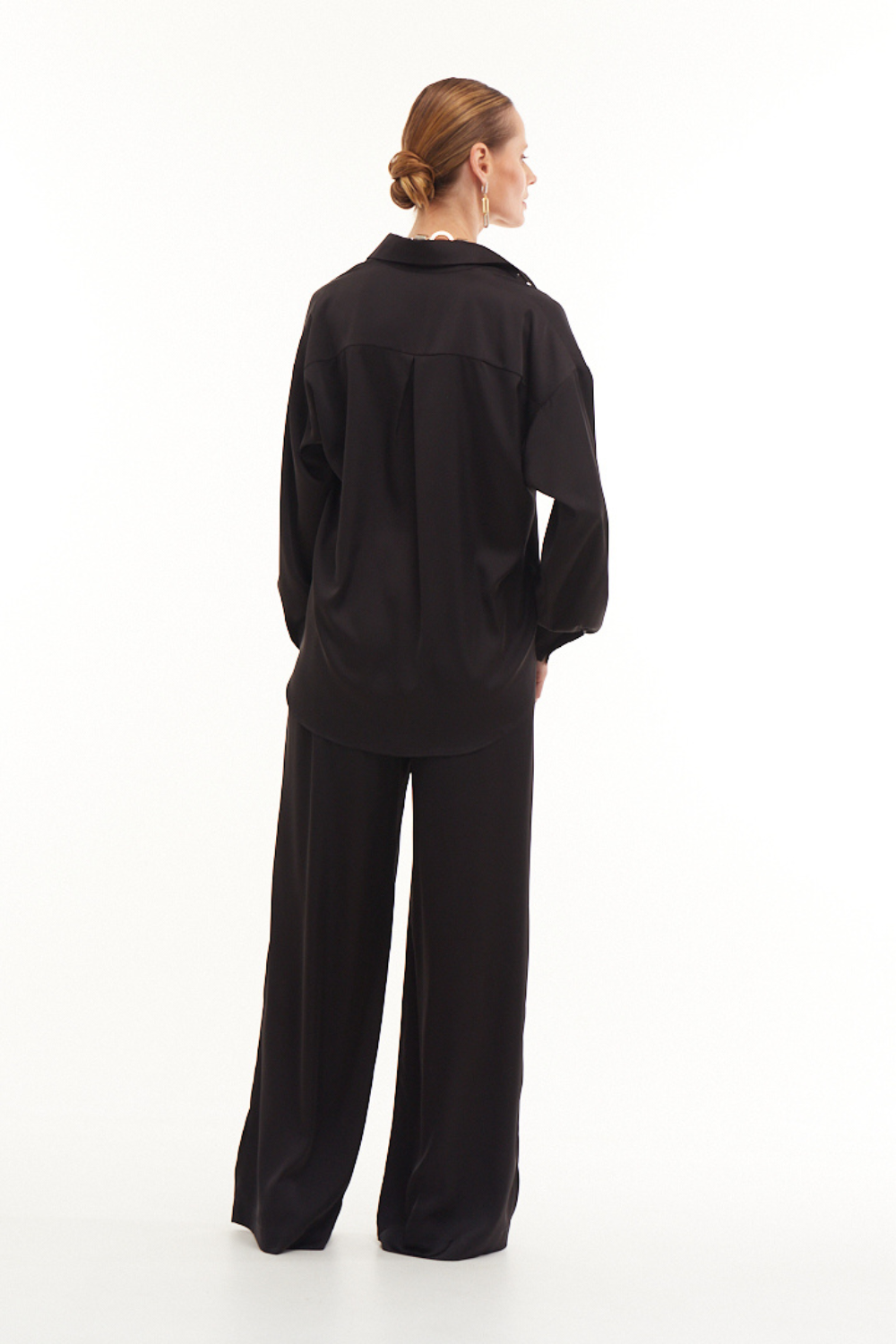 Black shirt BASIC, (Mint), 10918