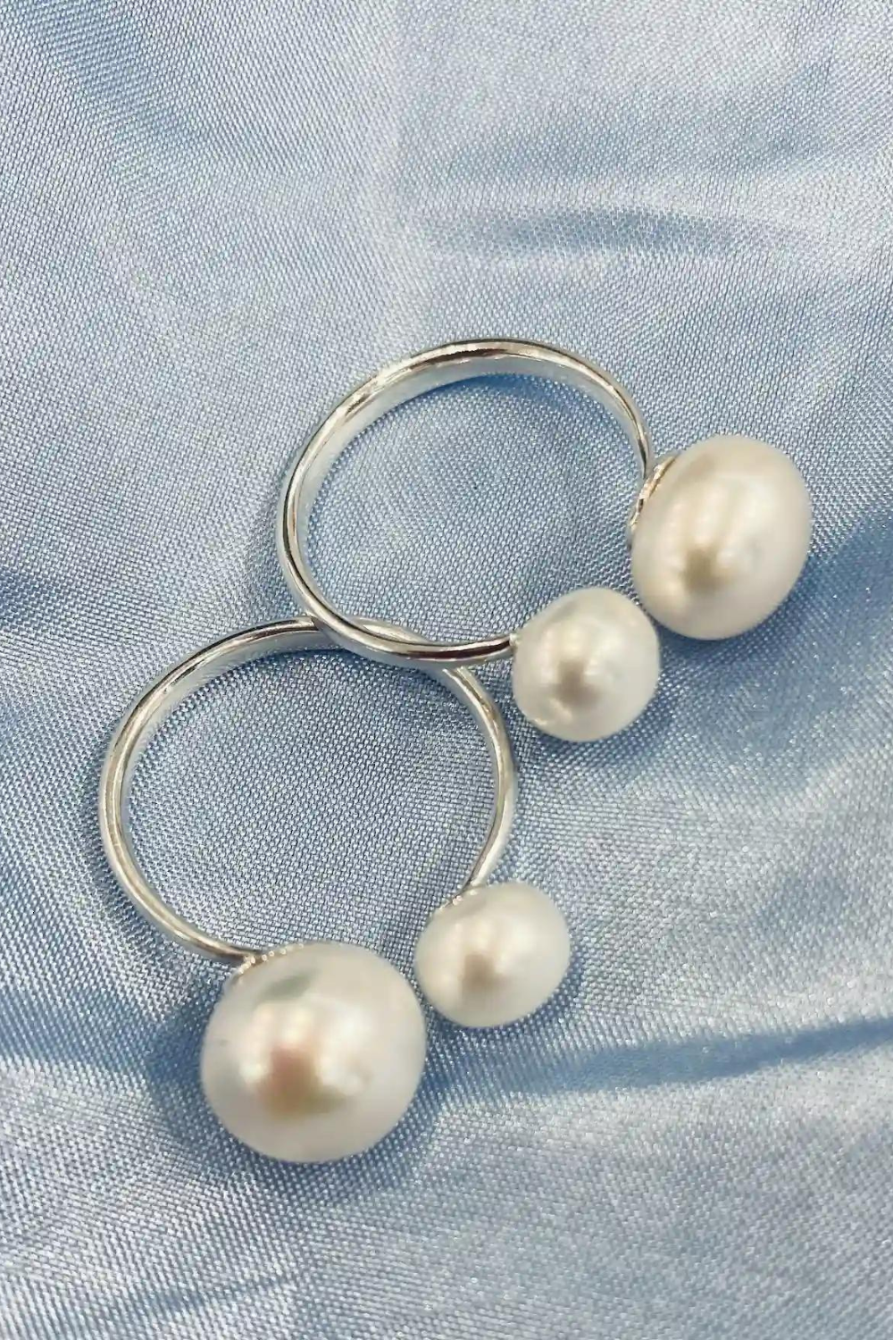 Pearl ring Sea Tale (SilveAmo), PER001