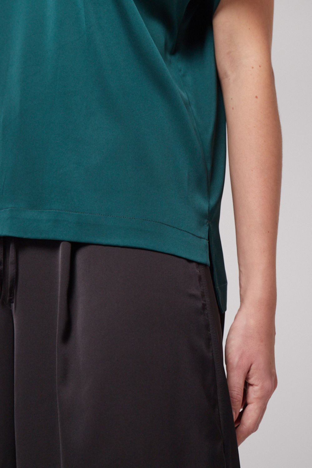 T-shirt emerald BASIC (Mint) 21669
