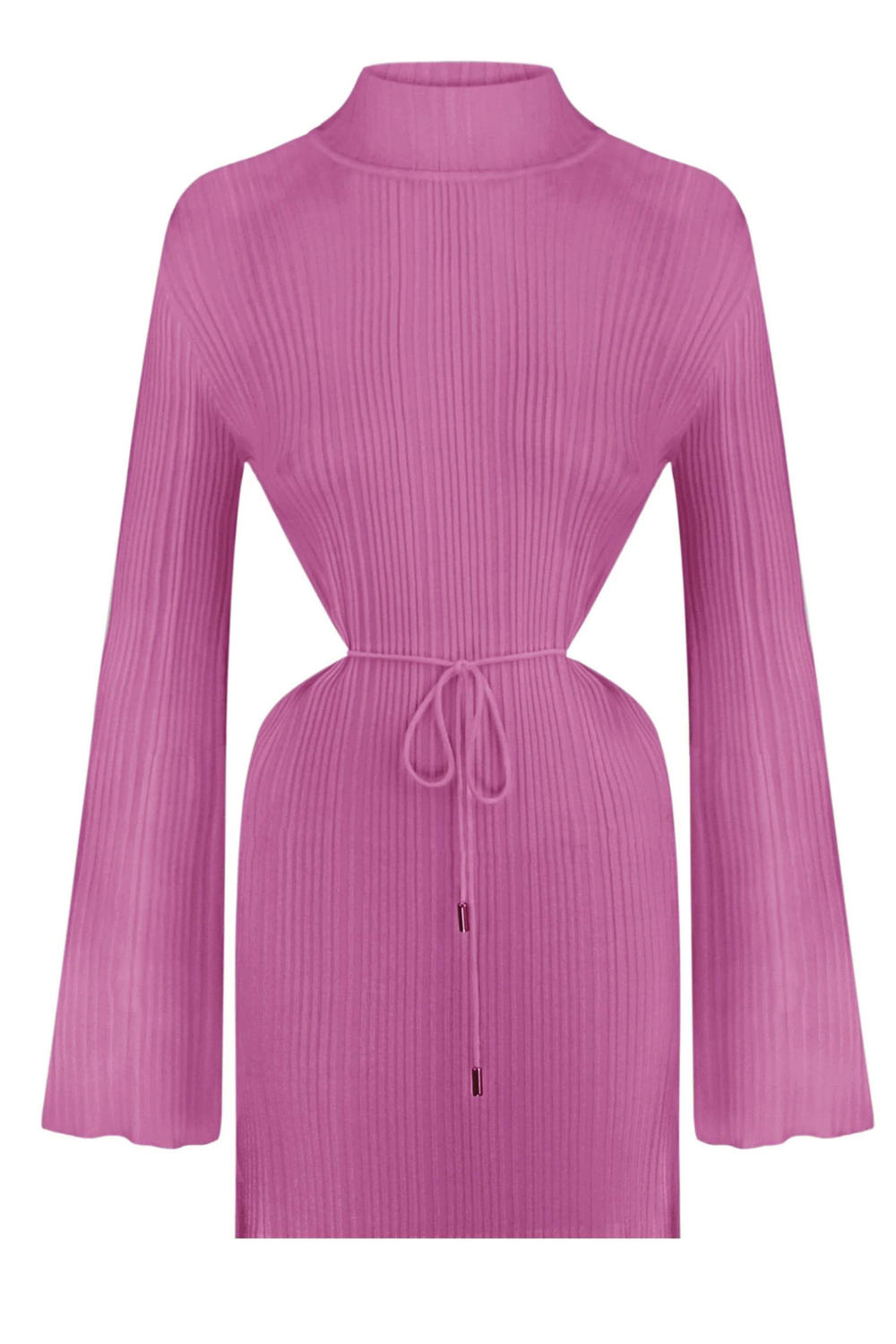 Šaty pletené malina (T.MOSCA) PDJ23-06