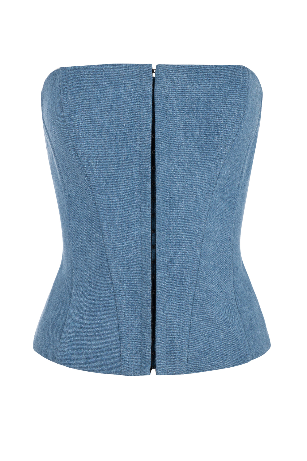 Korzet na háčky, denim, (Corsis), 07-003