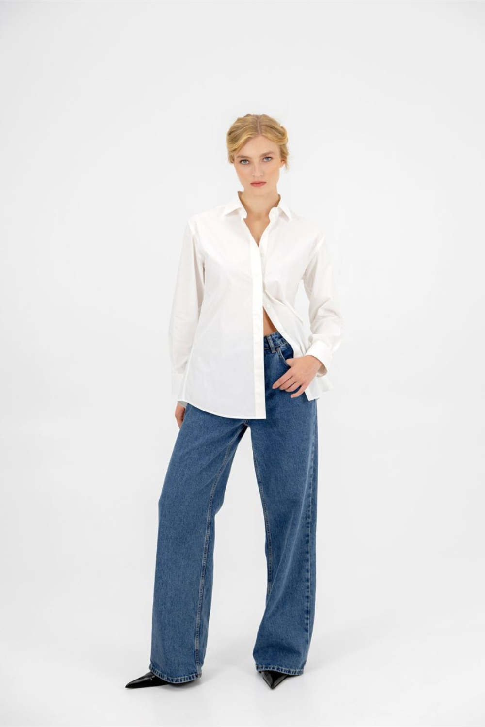 Shirt in milk color (LadyDi)