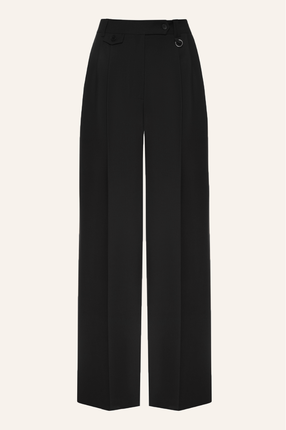 Kalhoty černé, zima, (KaterinaKvit) BAW242501