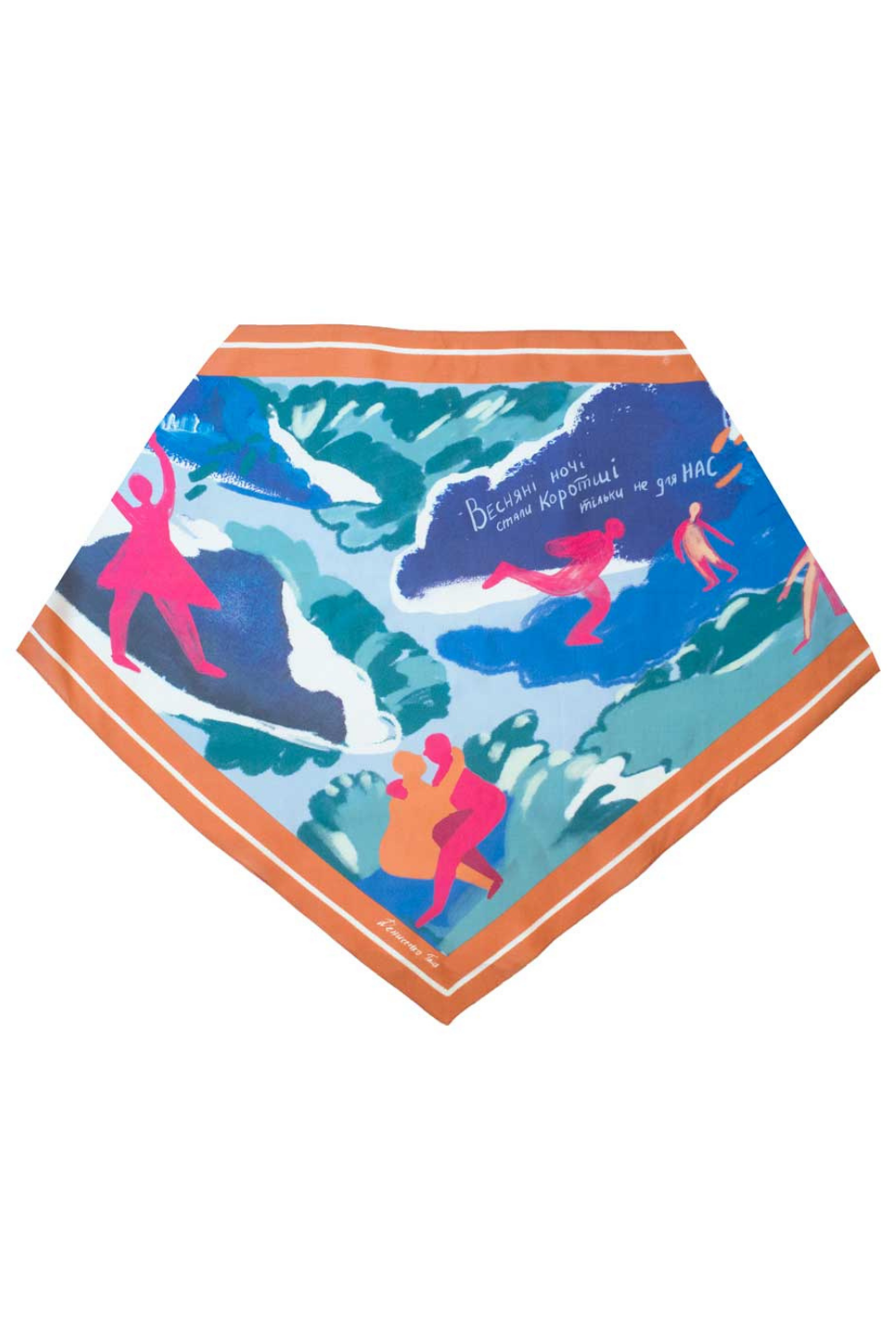 Šátek jarní "Kde jsi teď" (Nesamovyto) D2