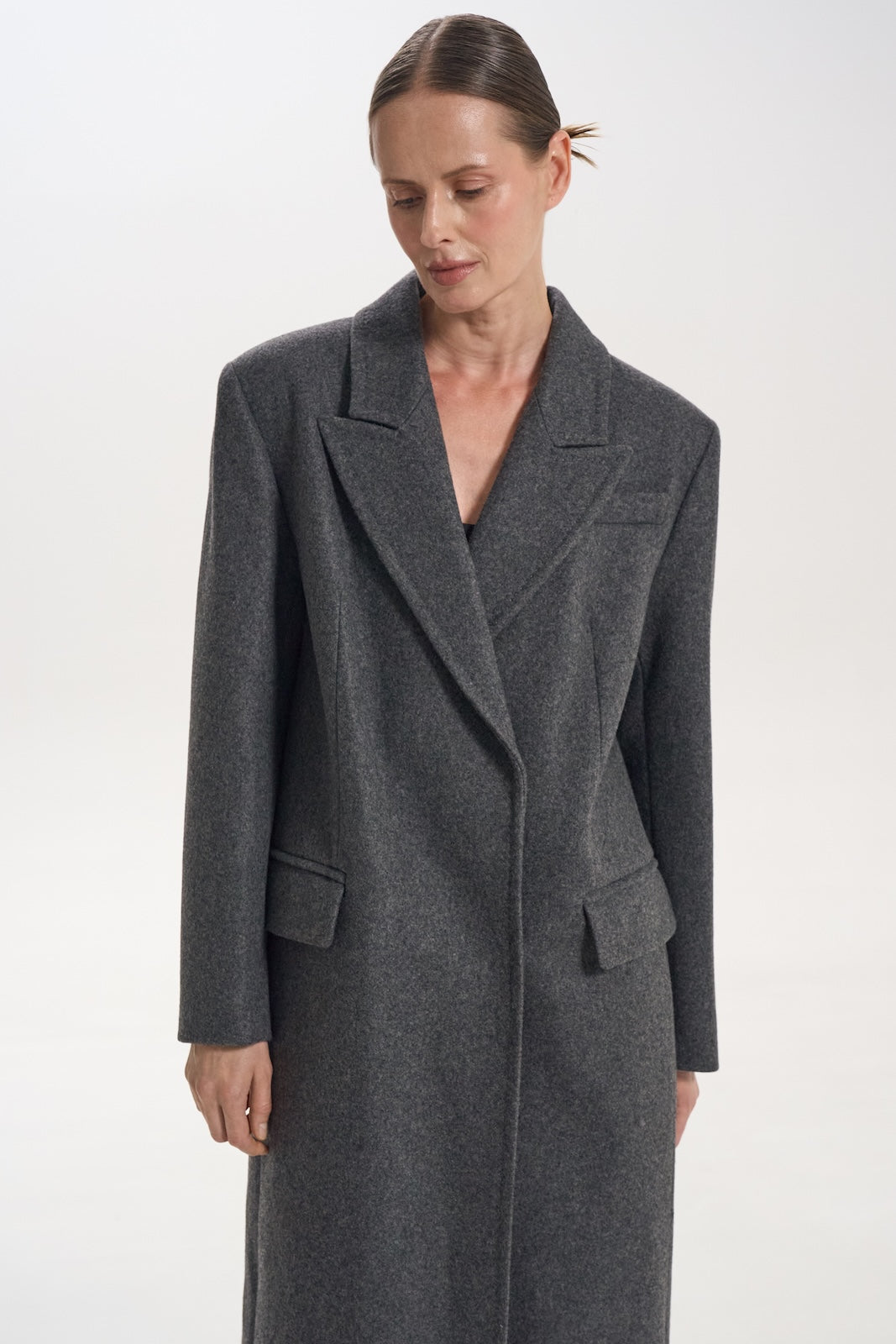 Kabát rovného střihu (TheMakers) , 1244