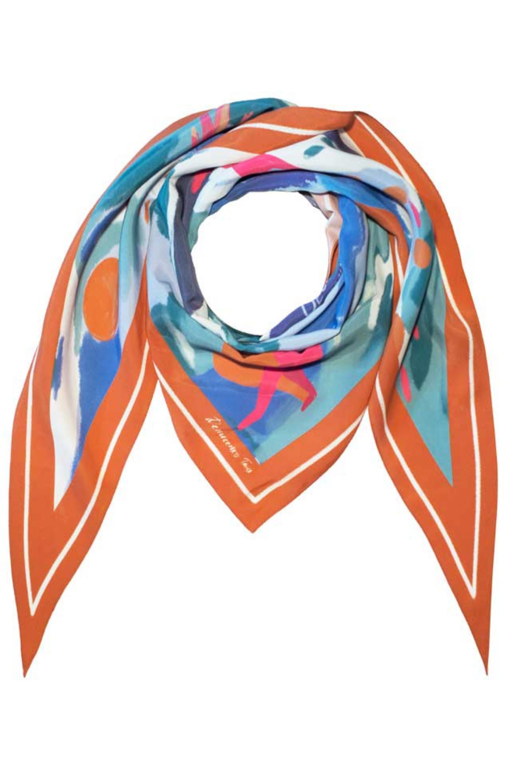 Šátek jarní "Kde jsi teď" (Nesamovyto) D2