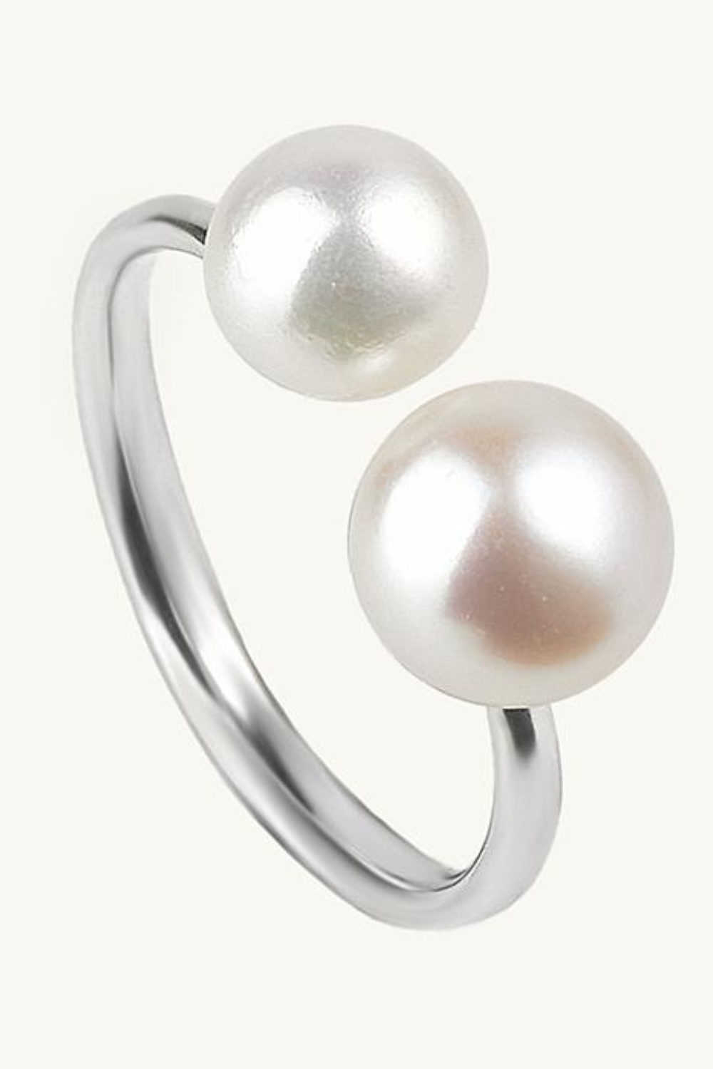 Pearl ring Sea Tale (SilveAmo), PER001