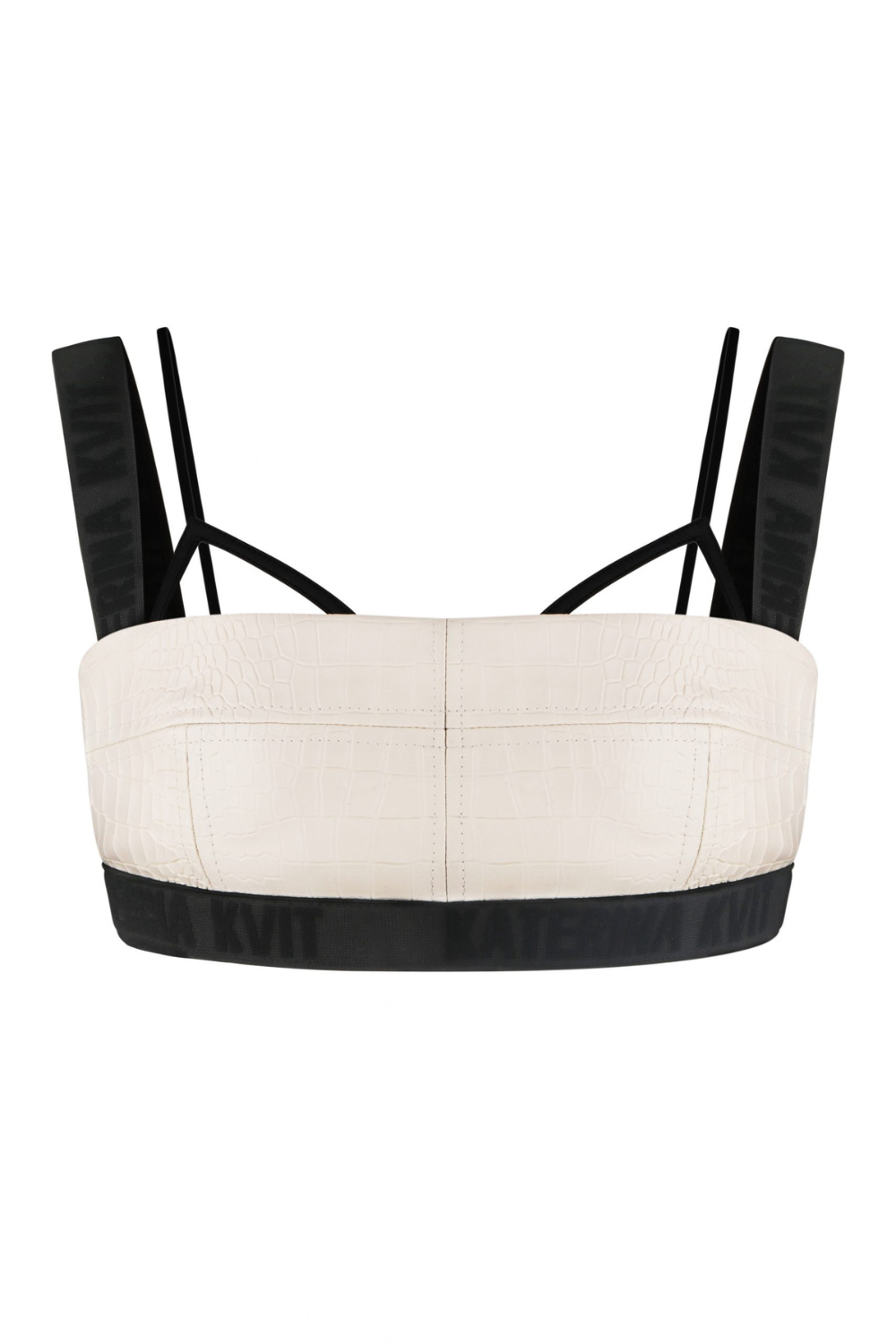 Leather top, white (K.KVIT) TAW232401