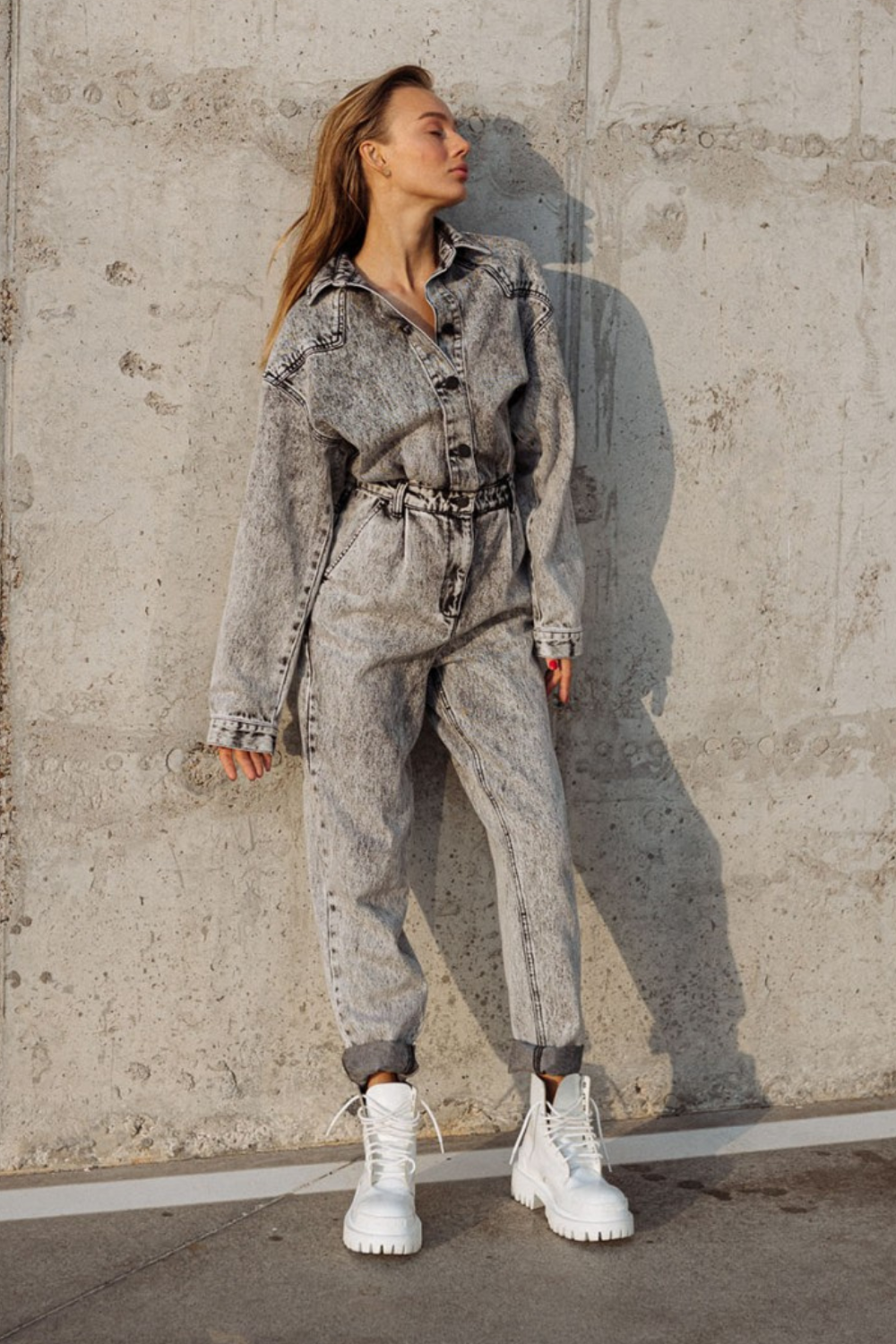 Overal Warca černý mramor (Aisenberg) D48M