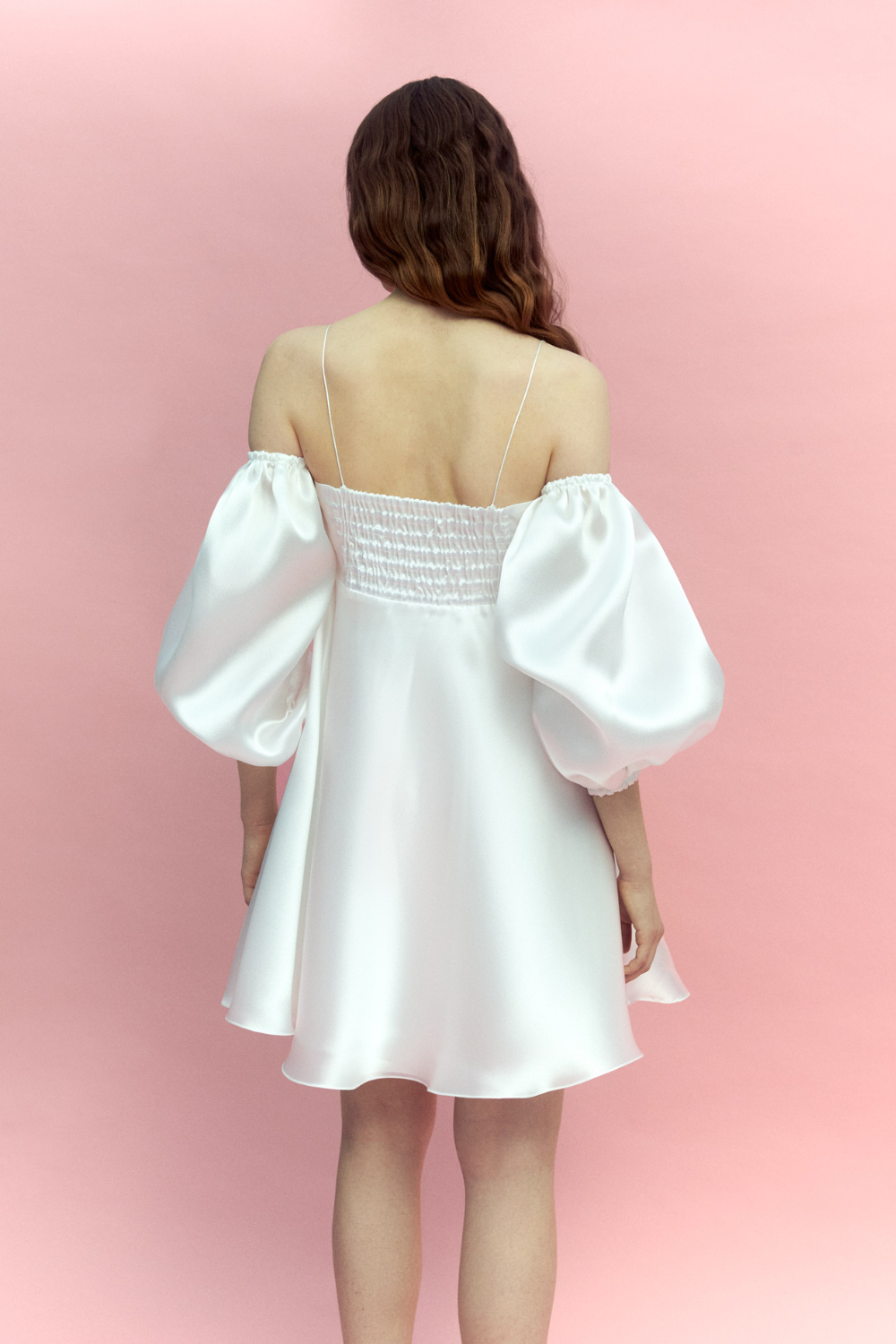 Šaty z organzy (Total White) SS2306