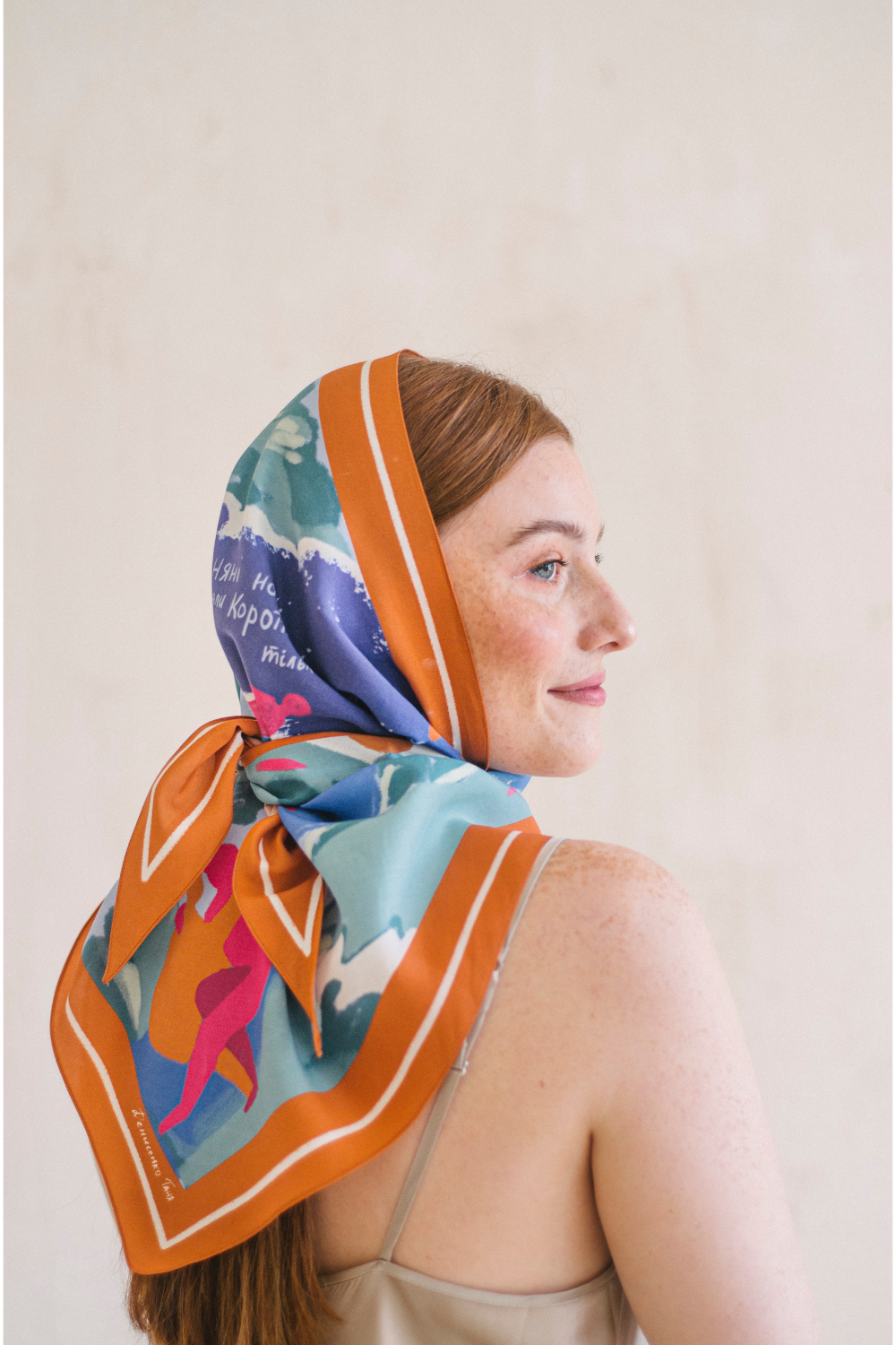 Šátek jarní "Kde jsi teď" (Nesamovyto) D2