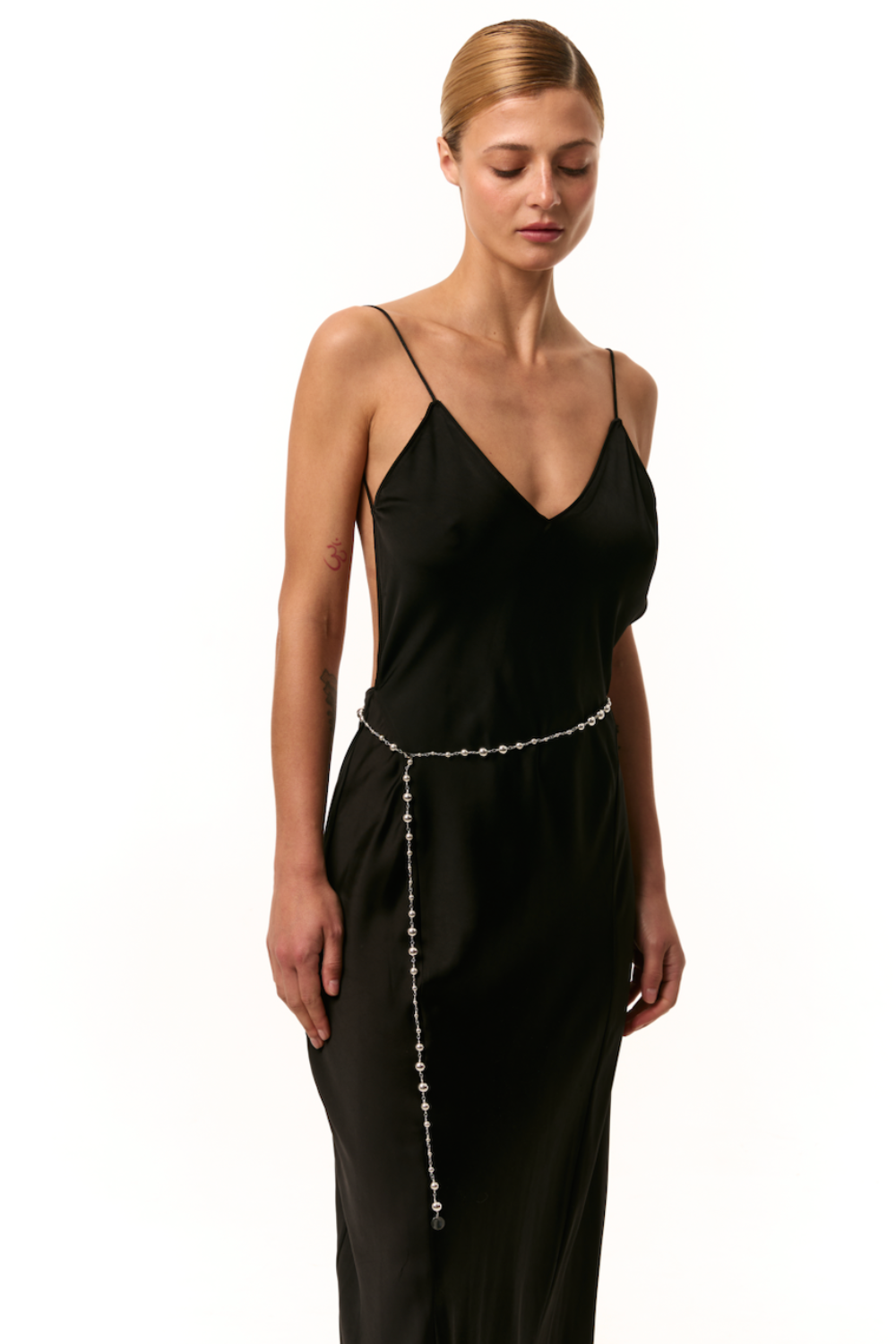 BELT "VENUS" TRANSFORMER SILVER, (Grains de Verre) BNB1