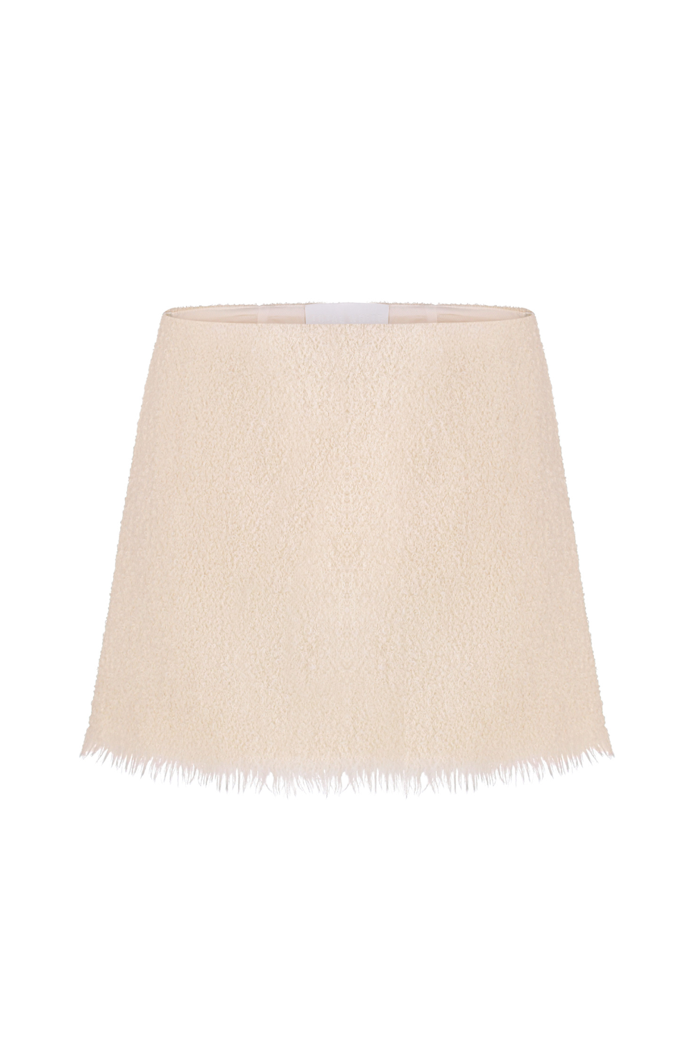 Vlněná minisukně (Total White) FW2410