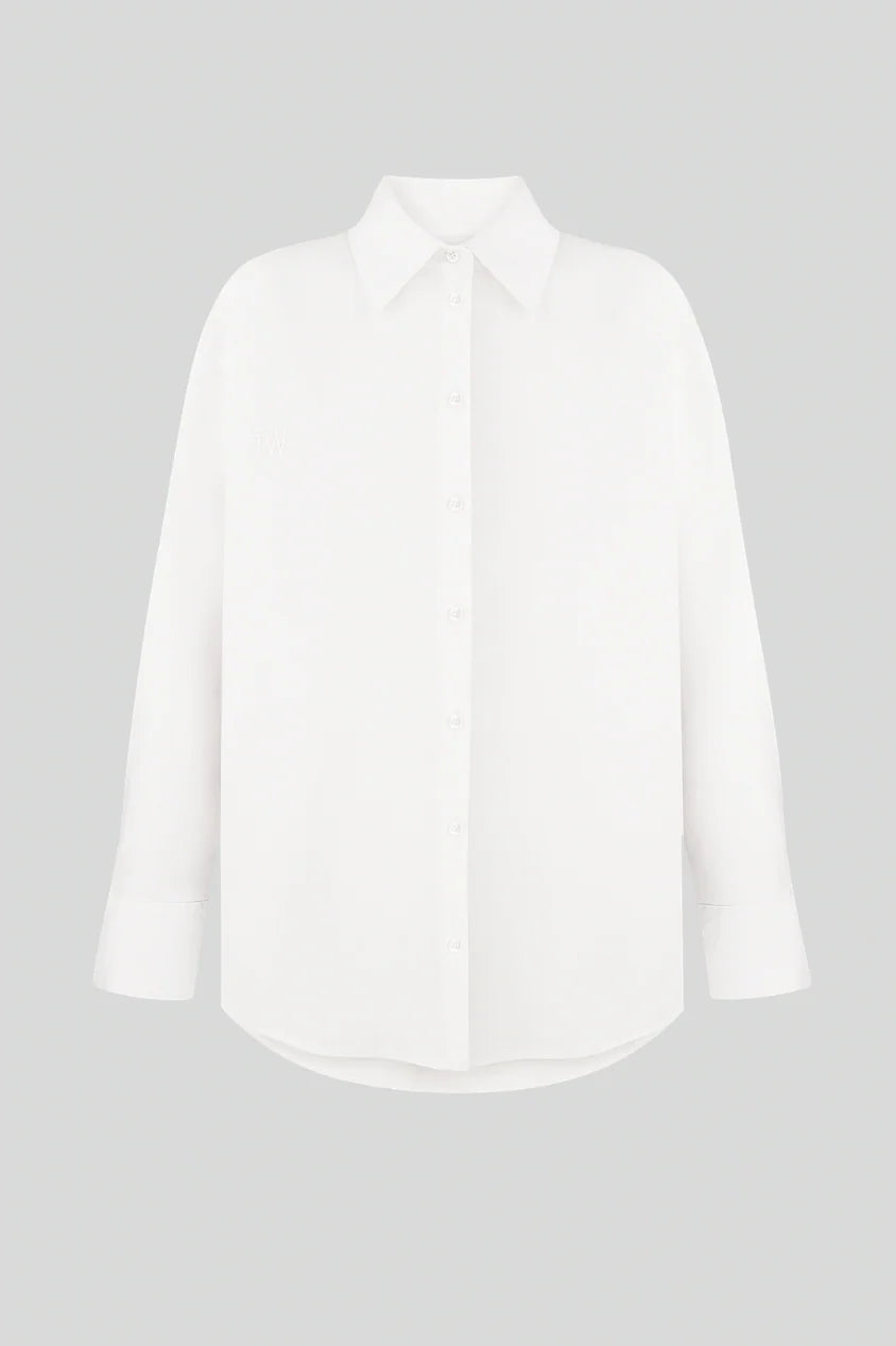 Basic košile (Total White) , SS2604