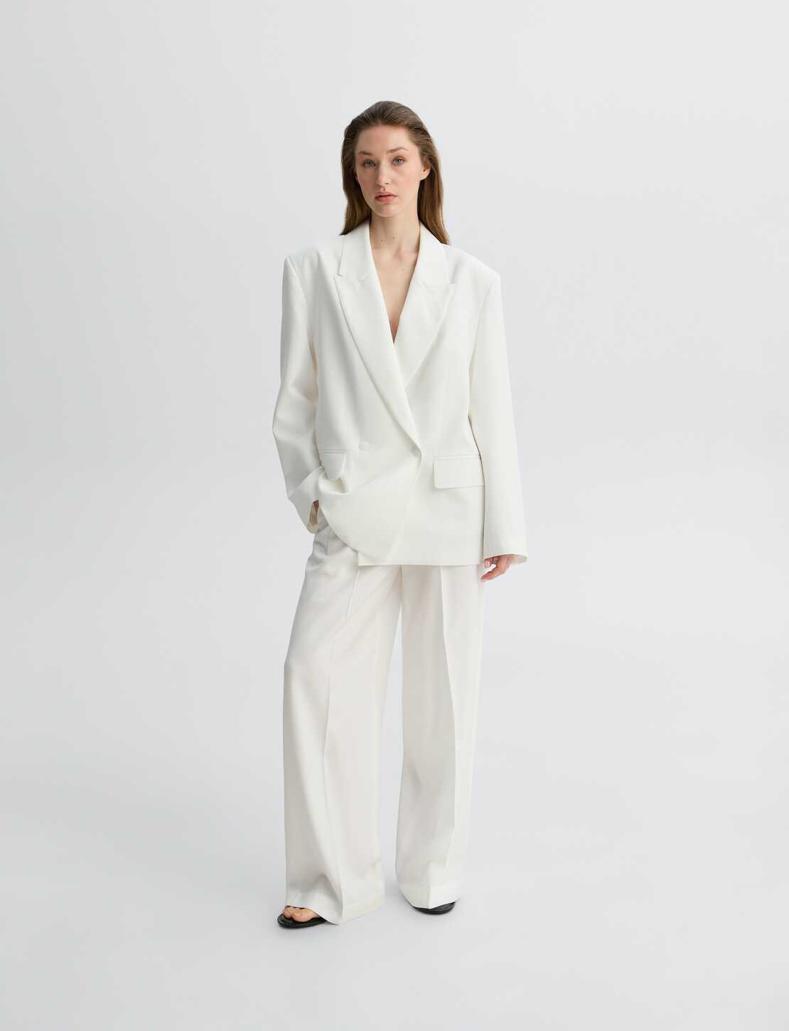 Kalhoty Wanilla White (Leskizzo) 102142