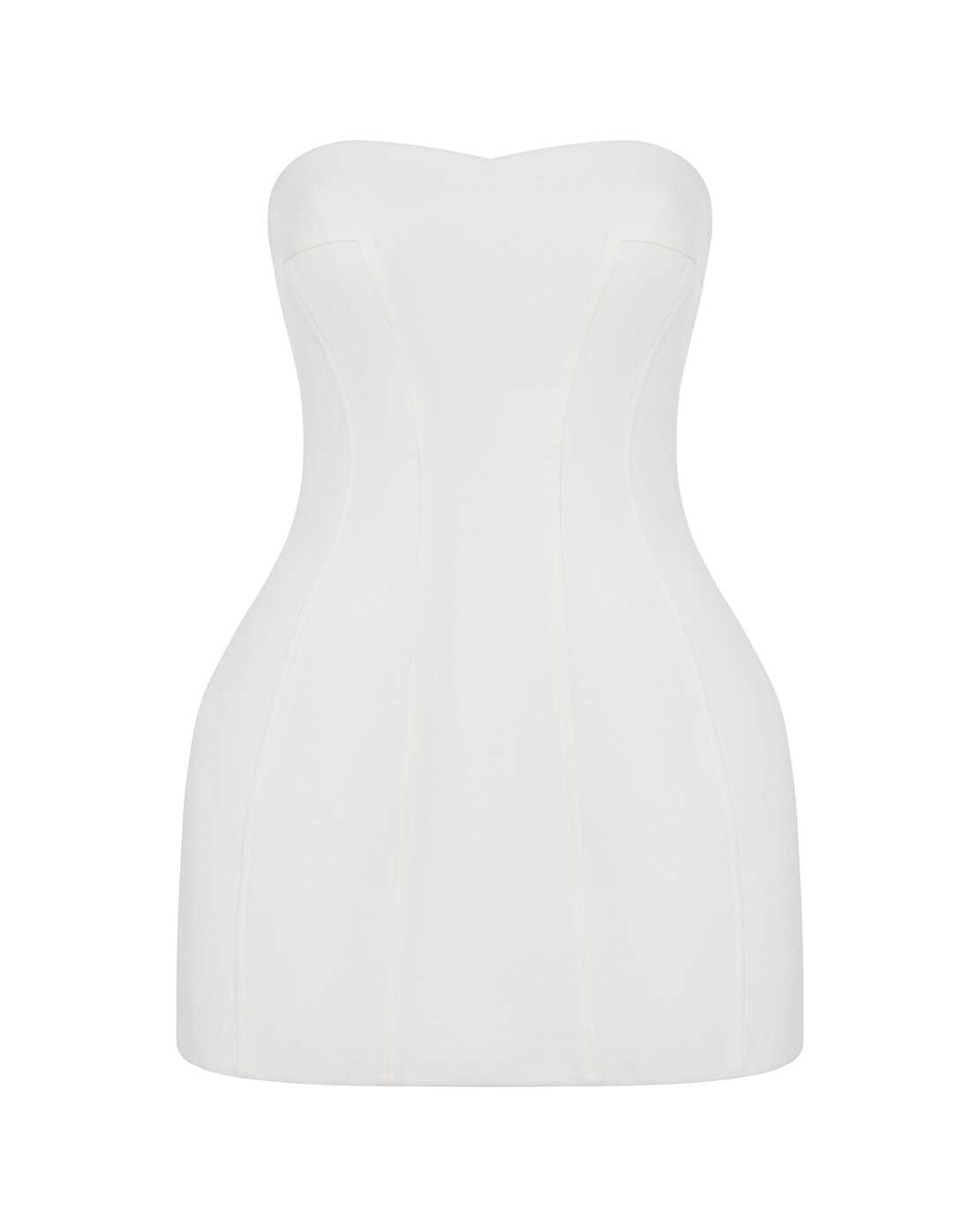 Dress "MonpazierWhiteLinen", (Leskizzo) 102229