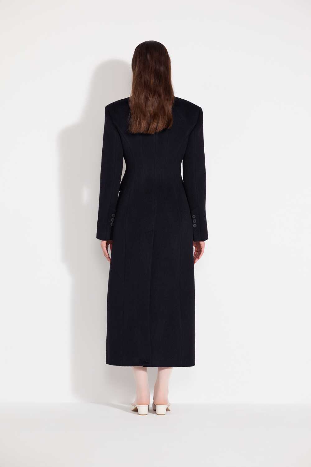 Kabát „Valentino“, černý (L`eskizzo) , 102247