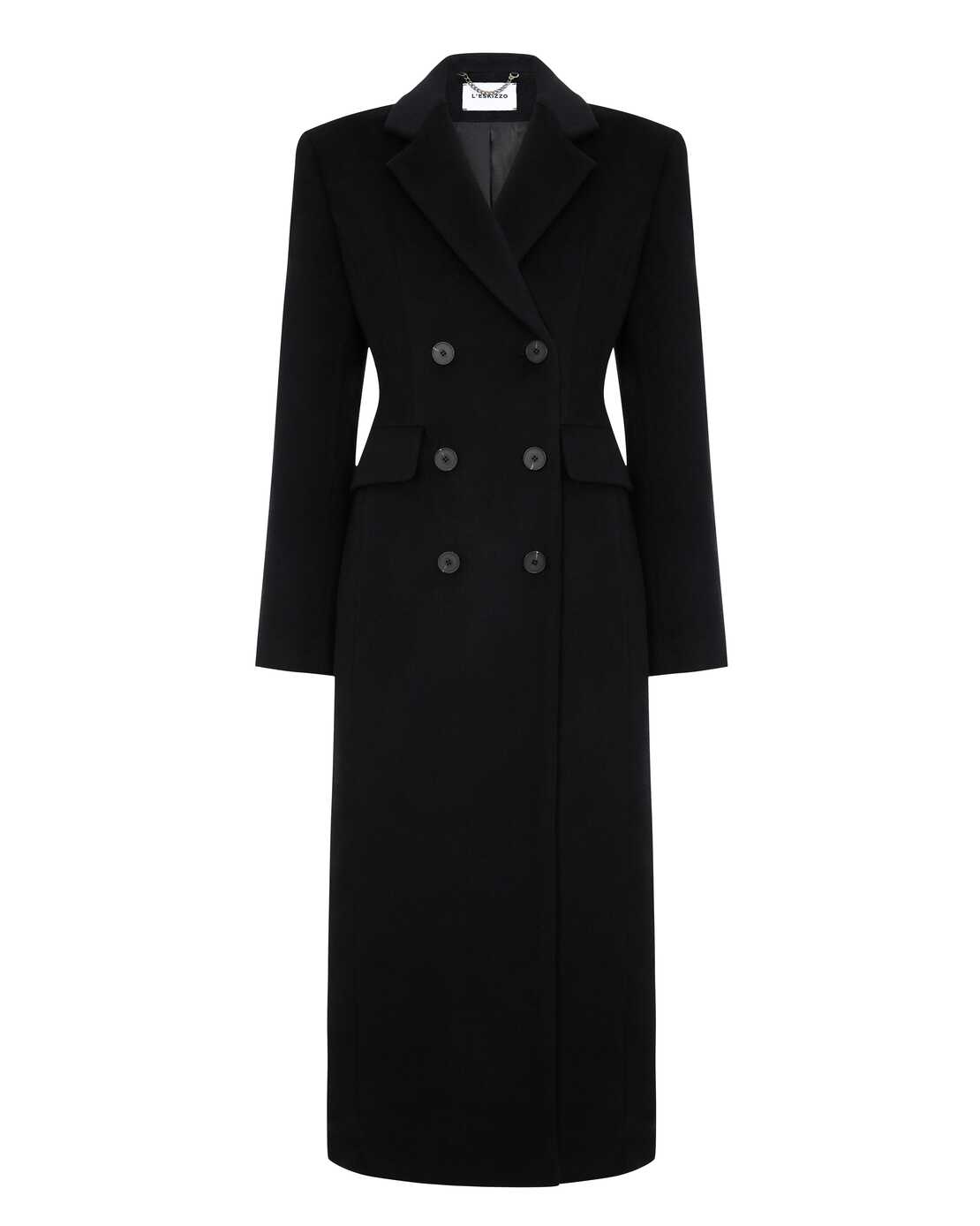 Kabát „Valentino“, černý (L`eskizzo) , 102247