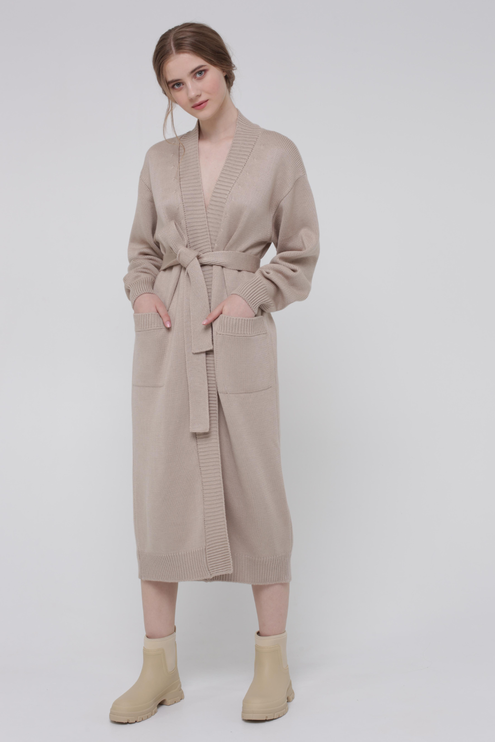 Kardigan z vlněného pásu (Miss Secret) JA-017