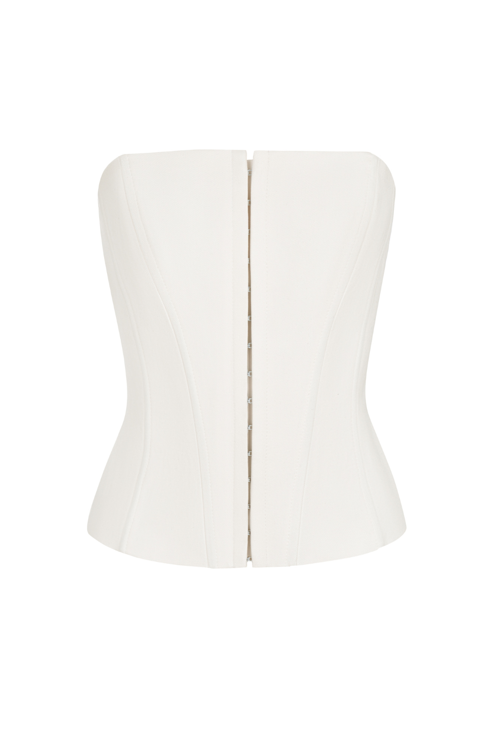 Corset for hooks, milk, (Corsis), 07-002