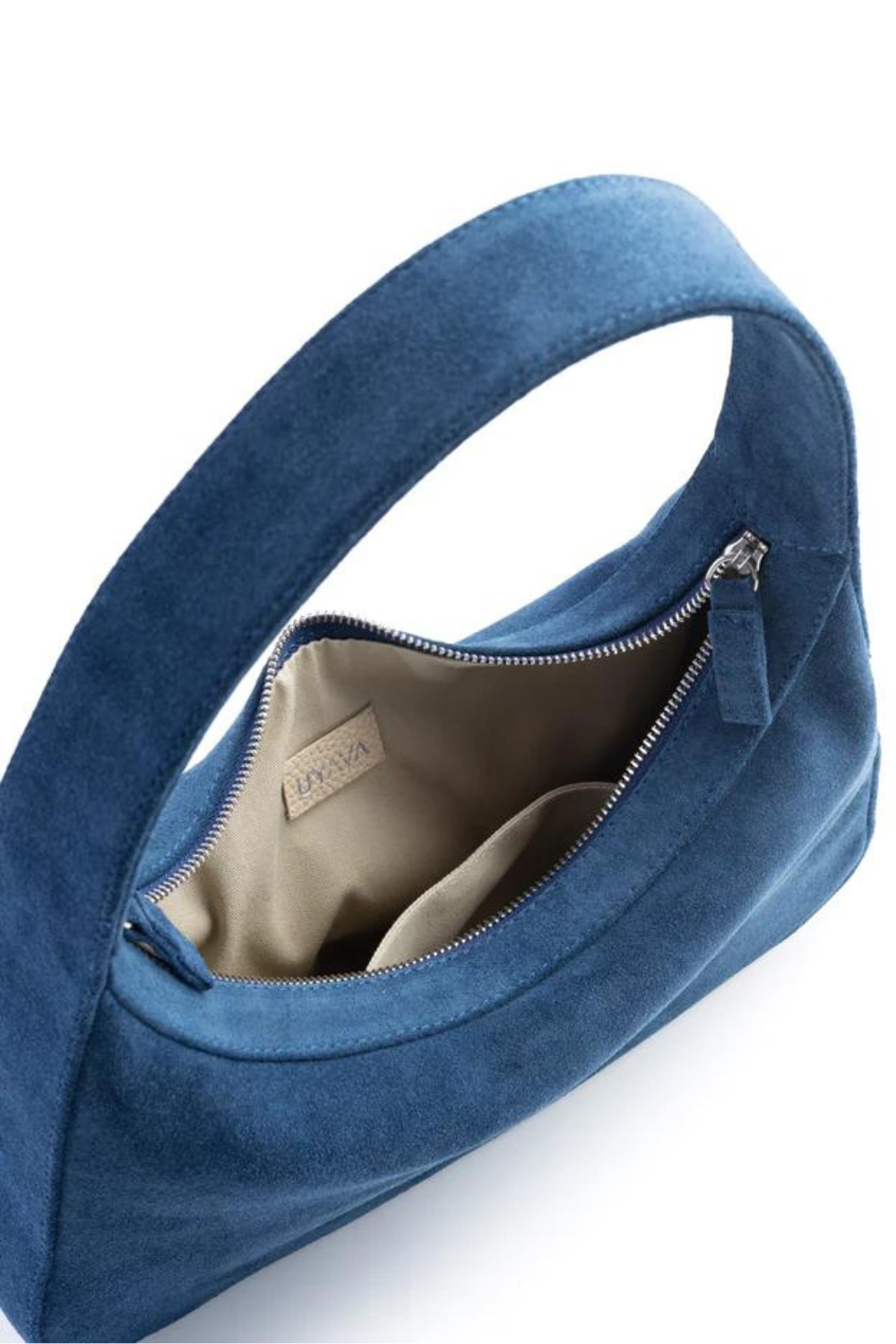 Dámská kabelka SHOULDER, barva džínsová (Uyava) SUEDE00000003