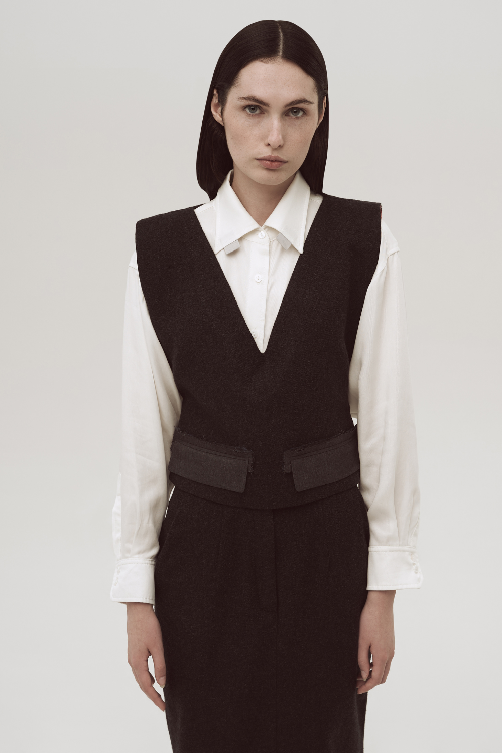 Šedá maxi sukni (SELERA) FW 24_11