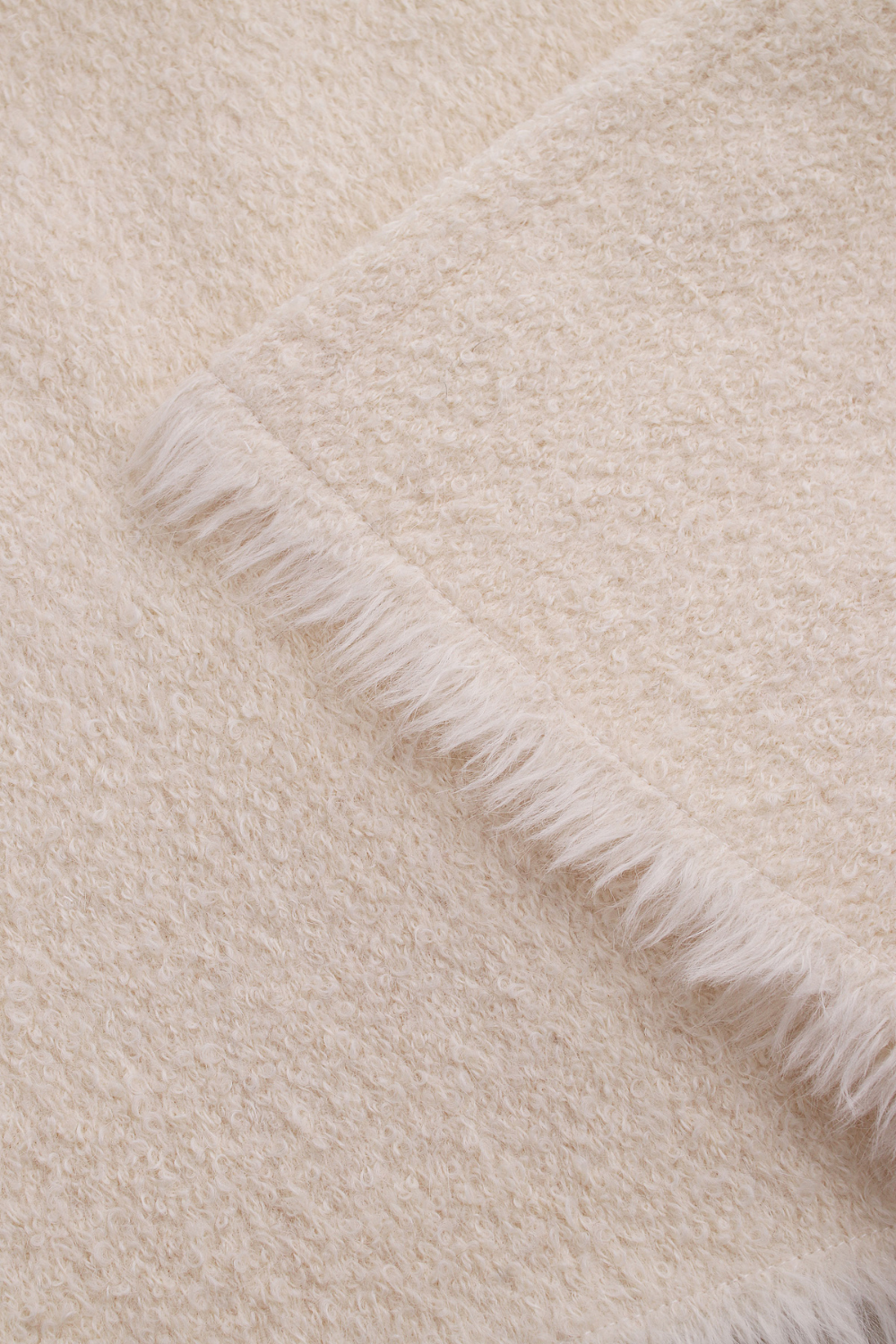 Vlněná minisukně (Total White) FW2410