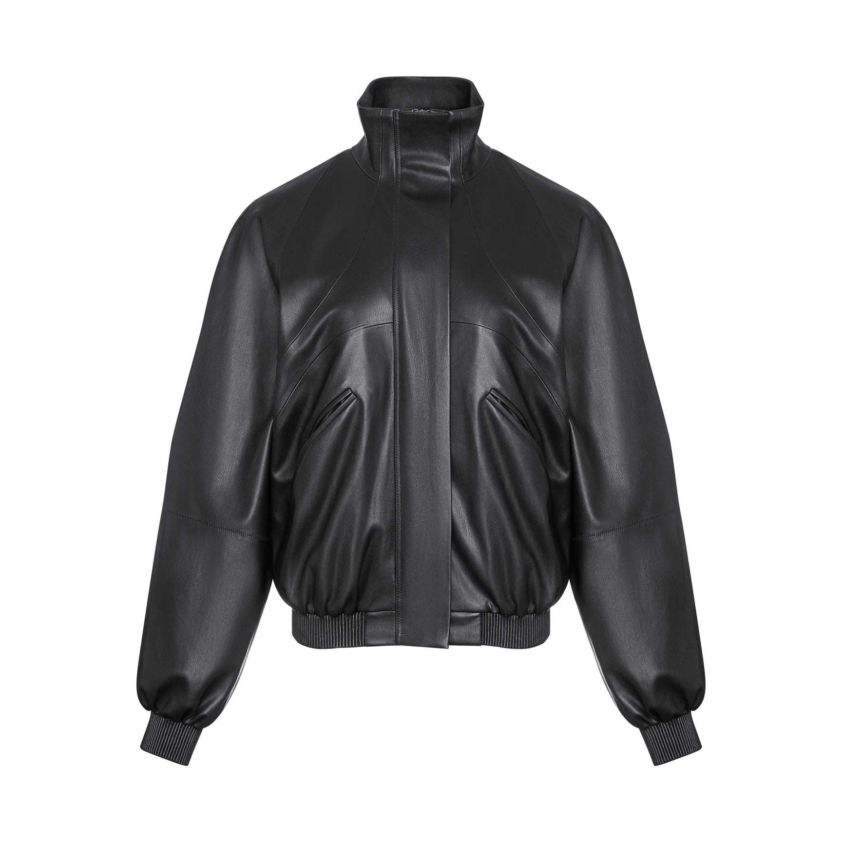 Cropped jacket black (GUDU) JT002FW25