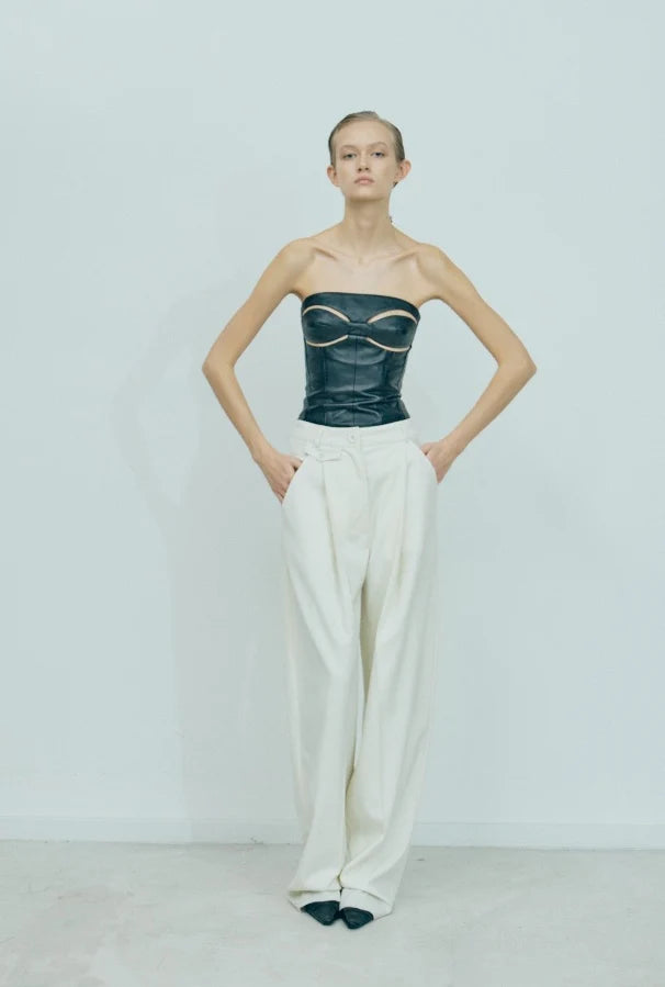 Kalhoty bílé (GUDU) TR003FW25