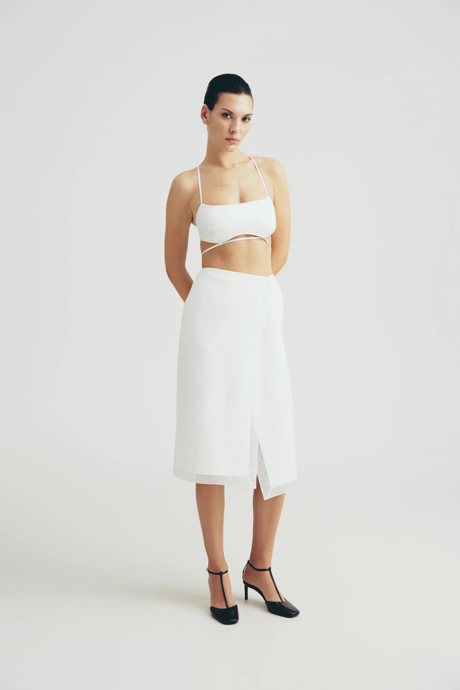 Wrap Skirt, (TotalWhite), SS2502